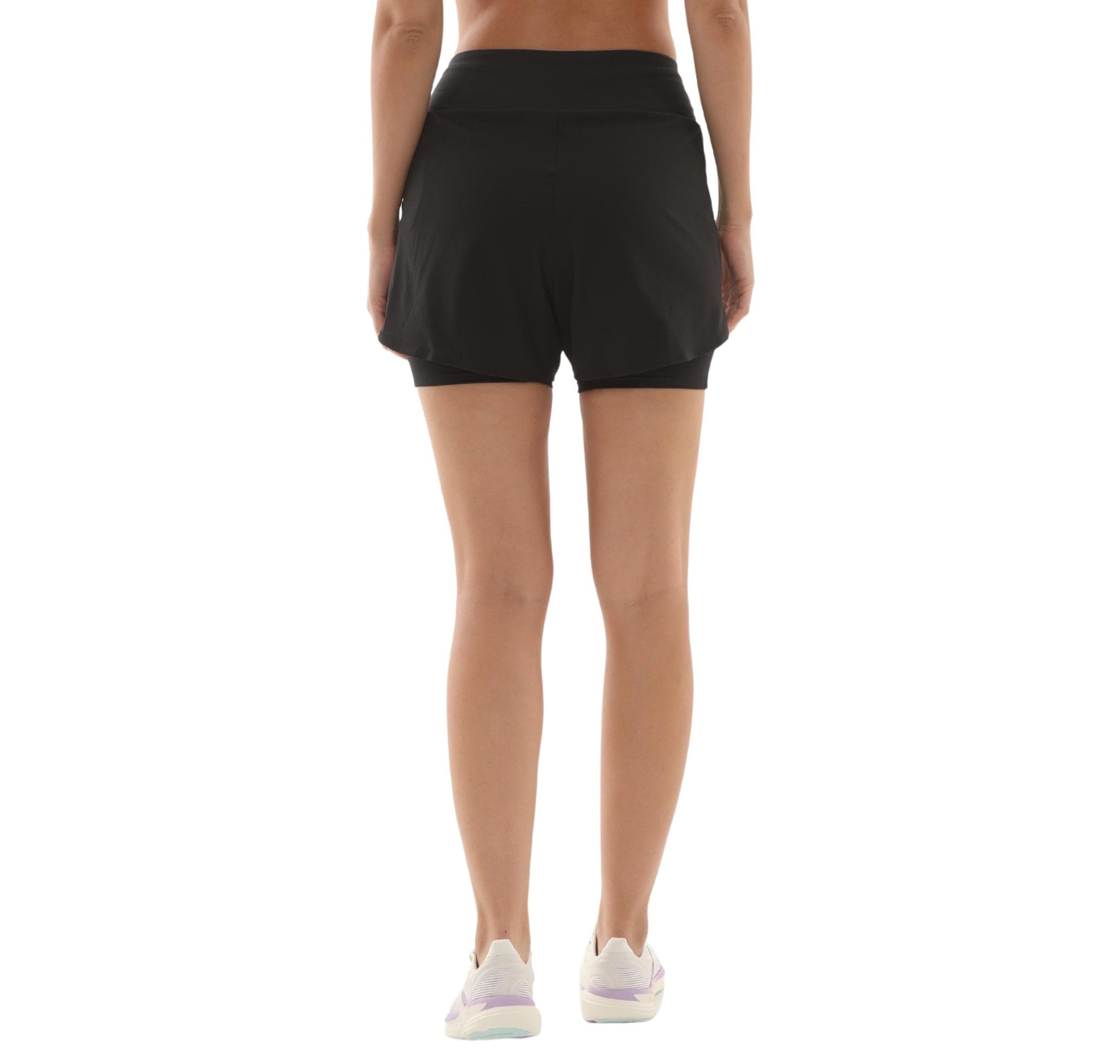 Brooks Brooks Chaser 5 2-In-1 Short 2.0 Kadın Şort Ve Kapri Siyah - 4