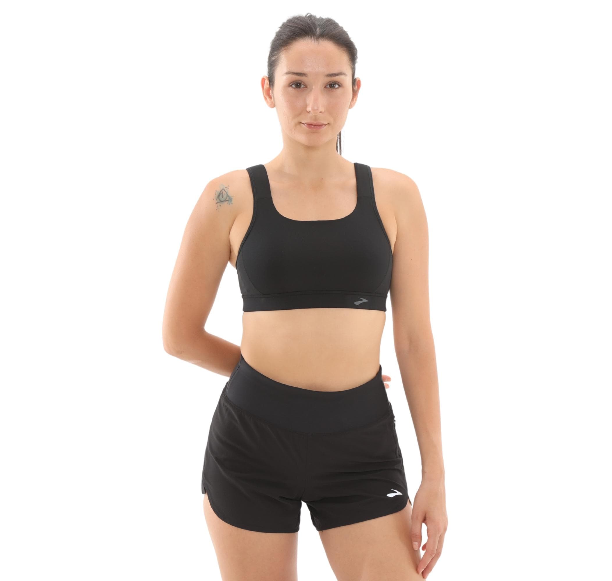 Brooks Brooks Convertible 2.0 Sports Bra Kadın Büstiyer Siyah