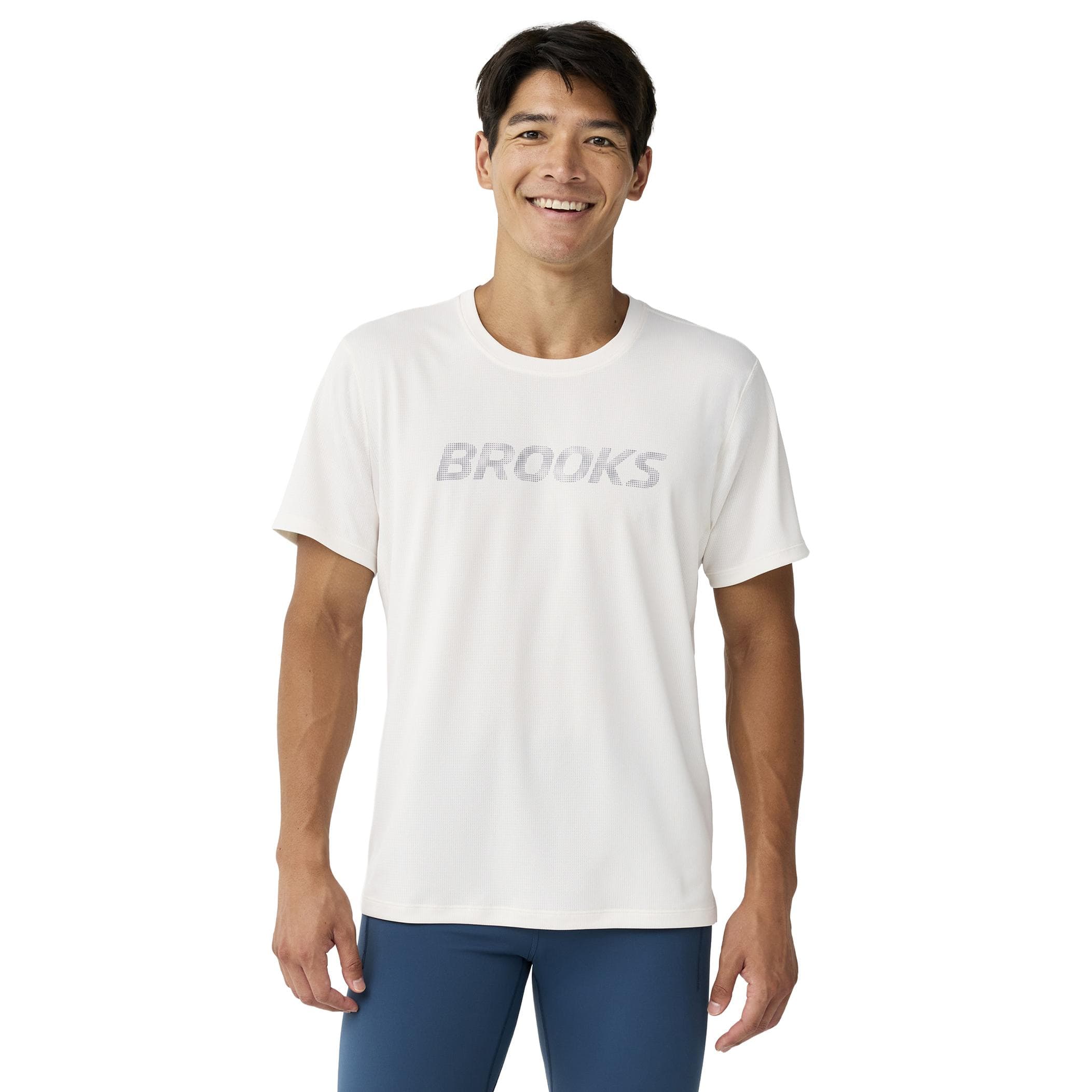 Brooks Brooks Dash Reflective Short Sleeve Erkek T-Shirt