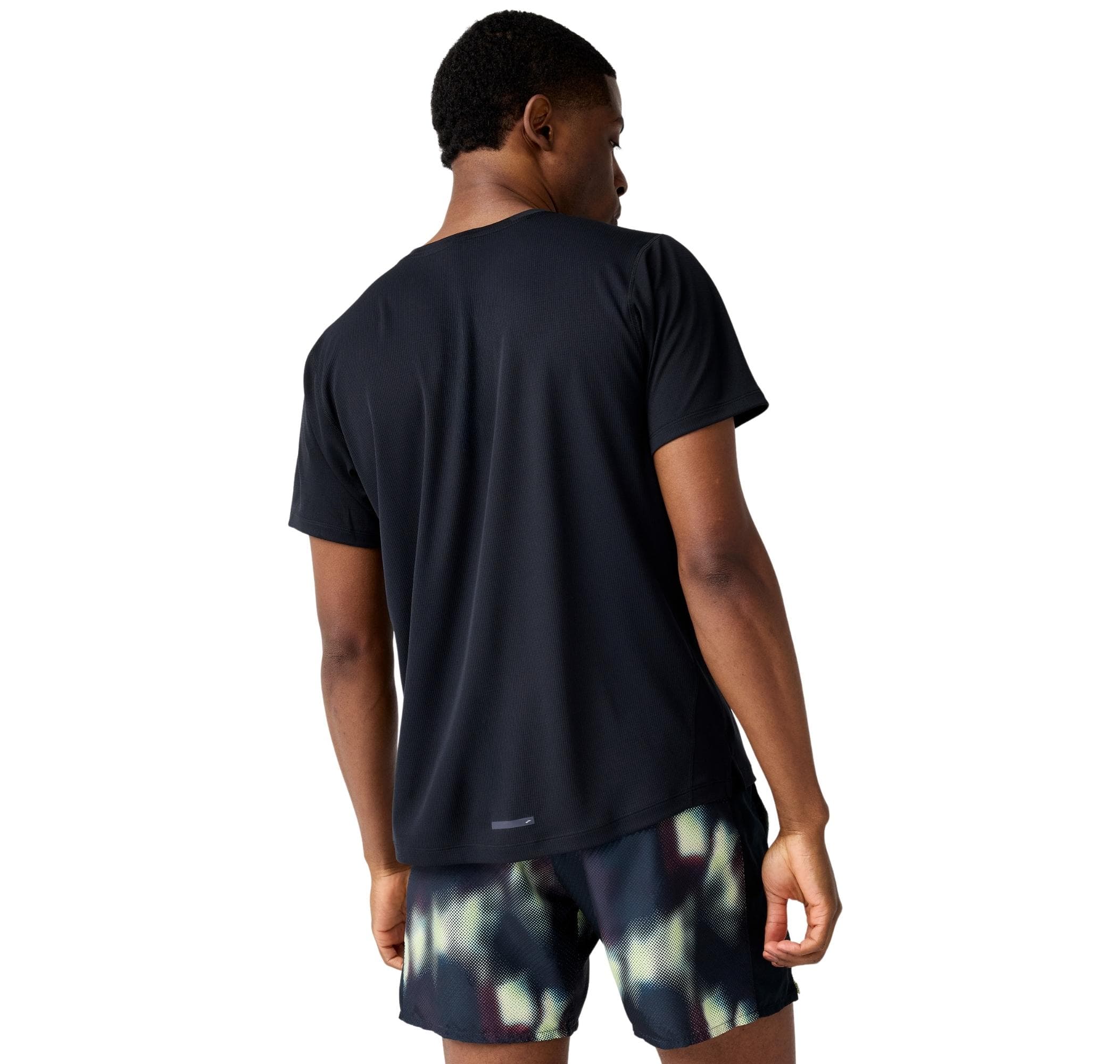 Brooks Brooks Dash Short Sleeve Erkek T-Shirt Siyah - 2