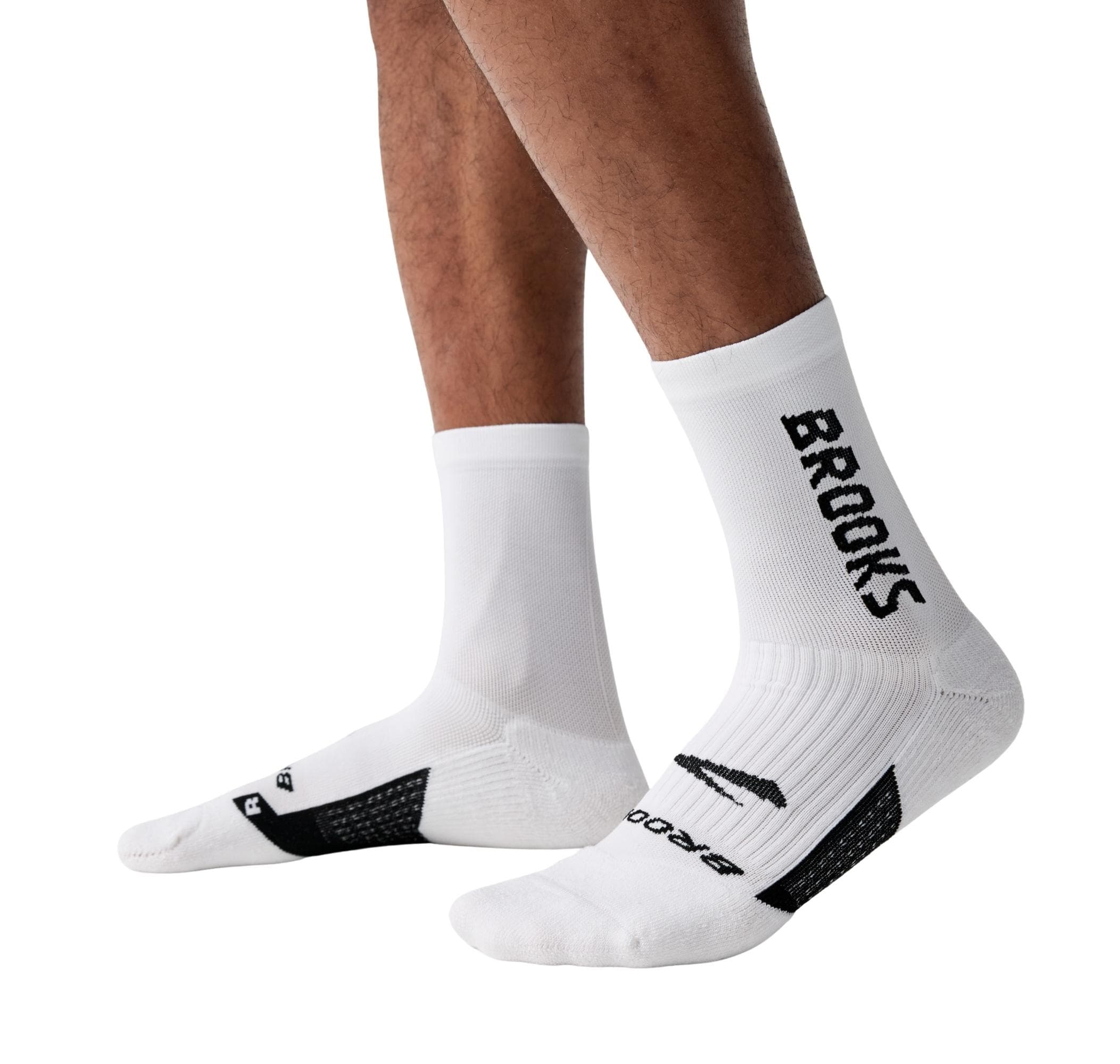 Brooks Brooks Ghost Crew Çorap Beyaz