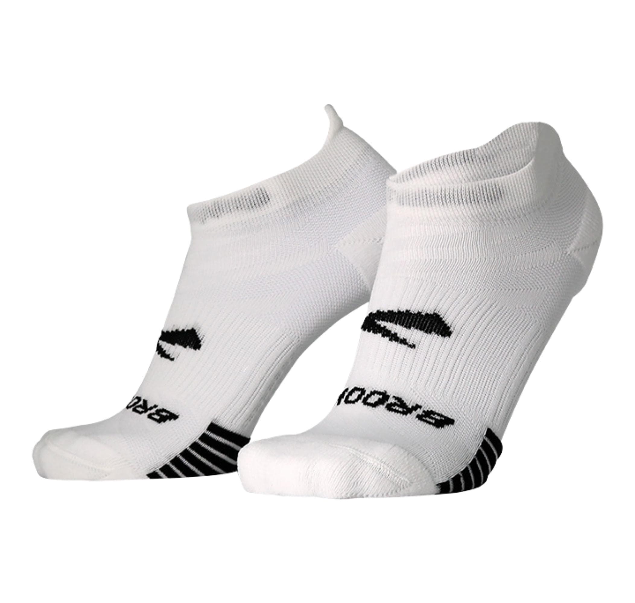 Brooks Brooks Ghost Lite No Show 2-Pack Çorap Beyaz