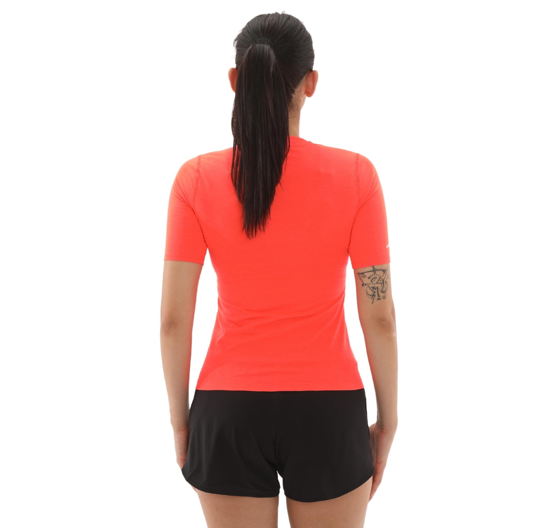 Brooks Brooks High Point Short Sleeve Kadın T-Shirt Turuncu - 4