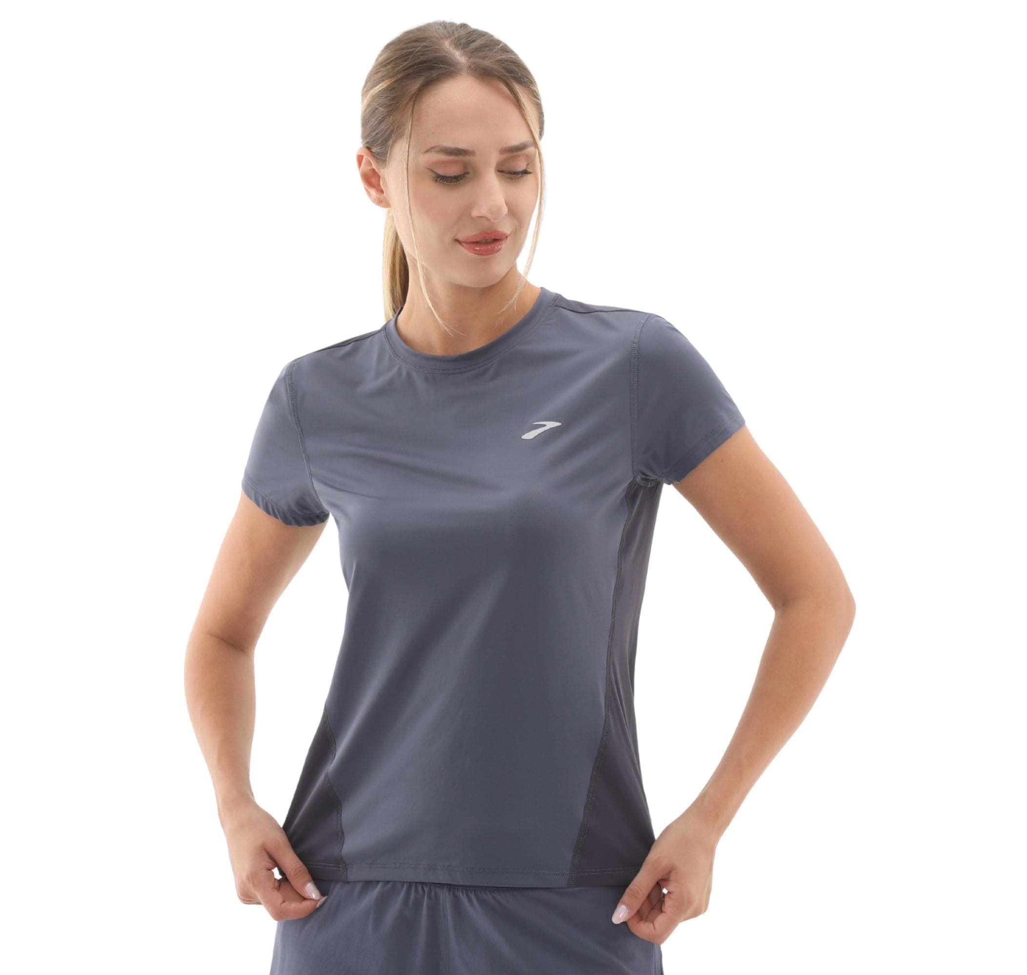 Brooks Brooks Sprint Free Short Sleeve 3.0 Kadın T-Shirt Lacivert - 2