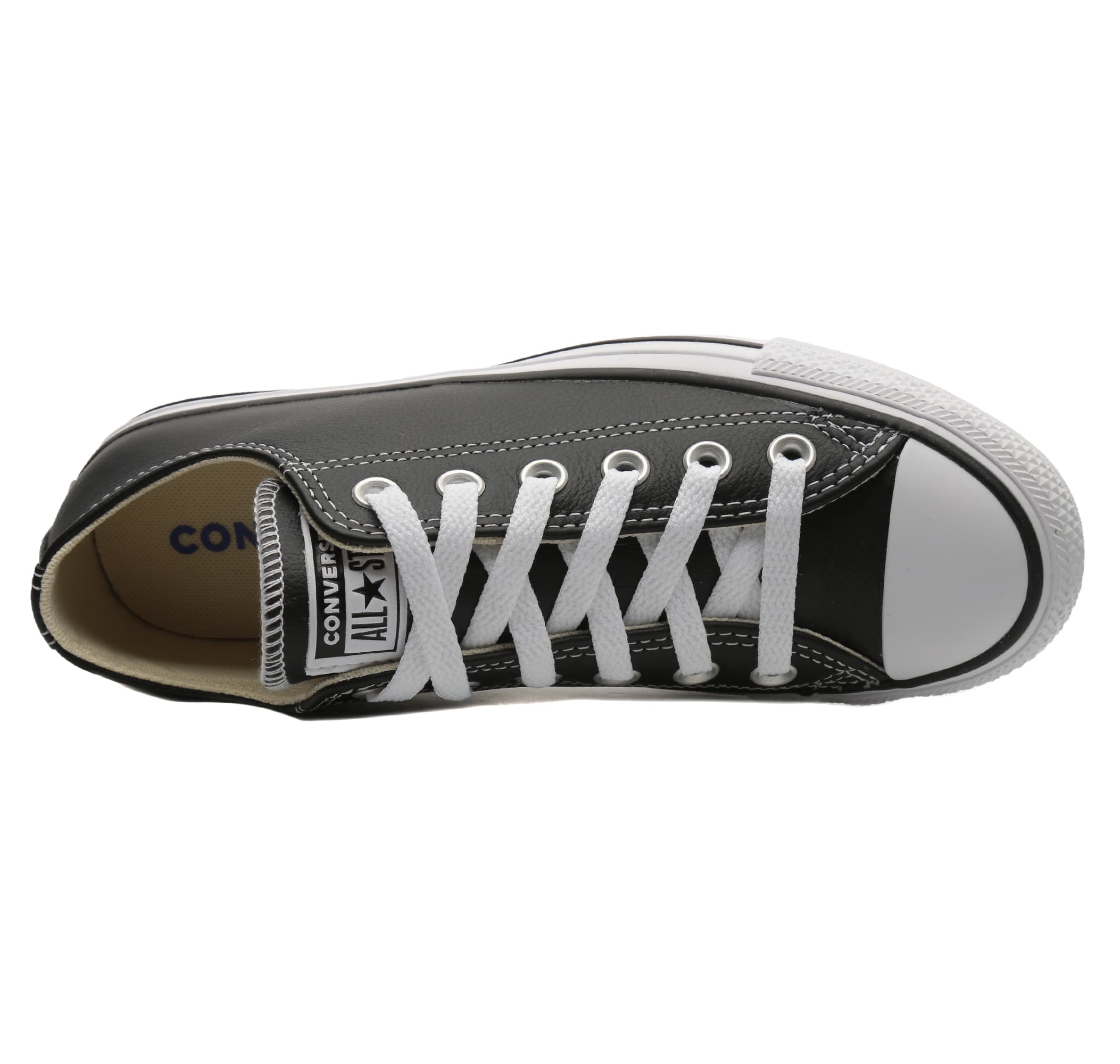 Converse Converse Chuck Taylor All Star Leather Erkek Spor Ayakkabı Siyah - 5