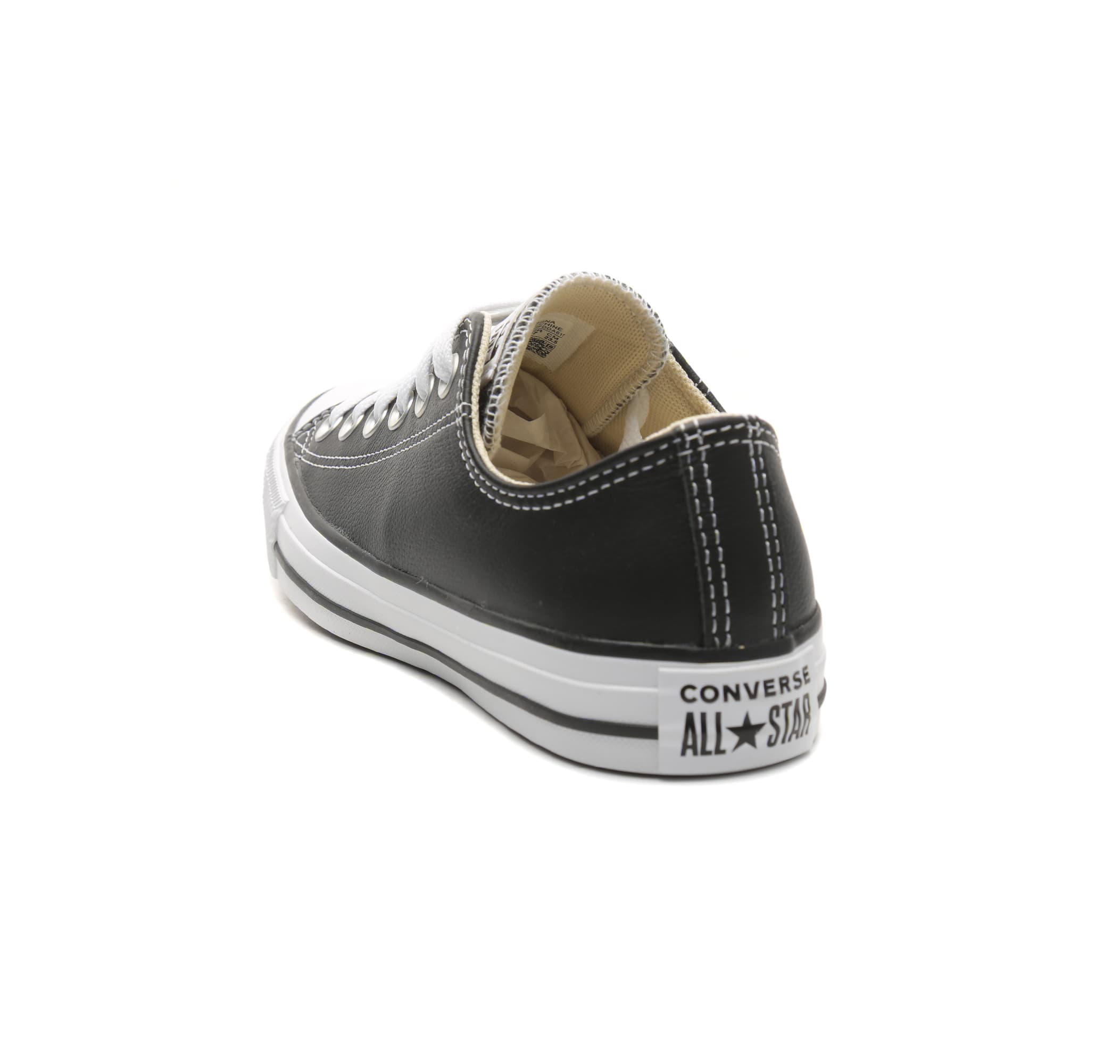 Converse Converse Chuck Taylor All Star Leather Kadın Spor Ayakkabı Siyah - 3