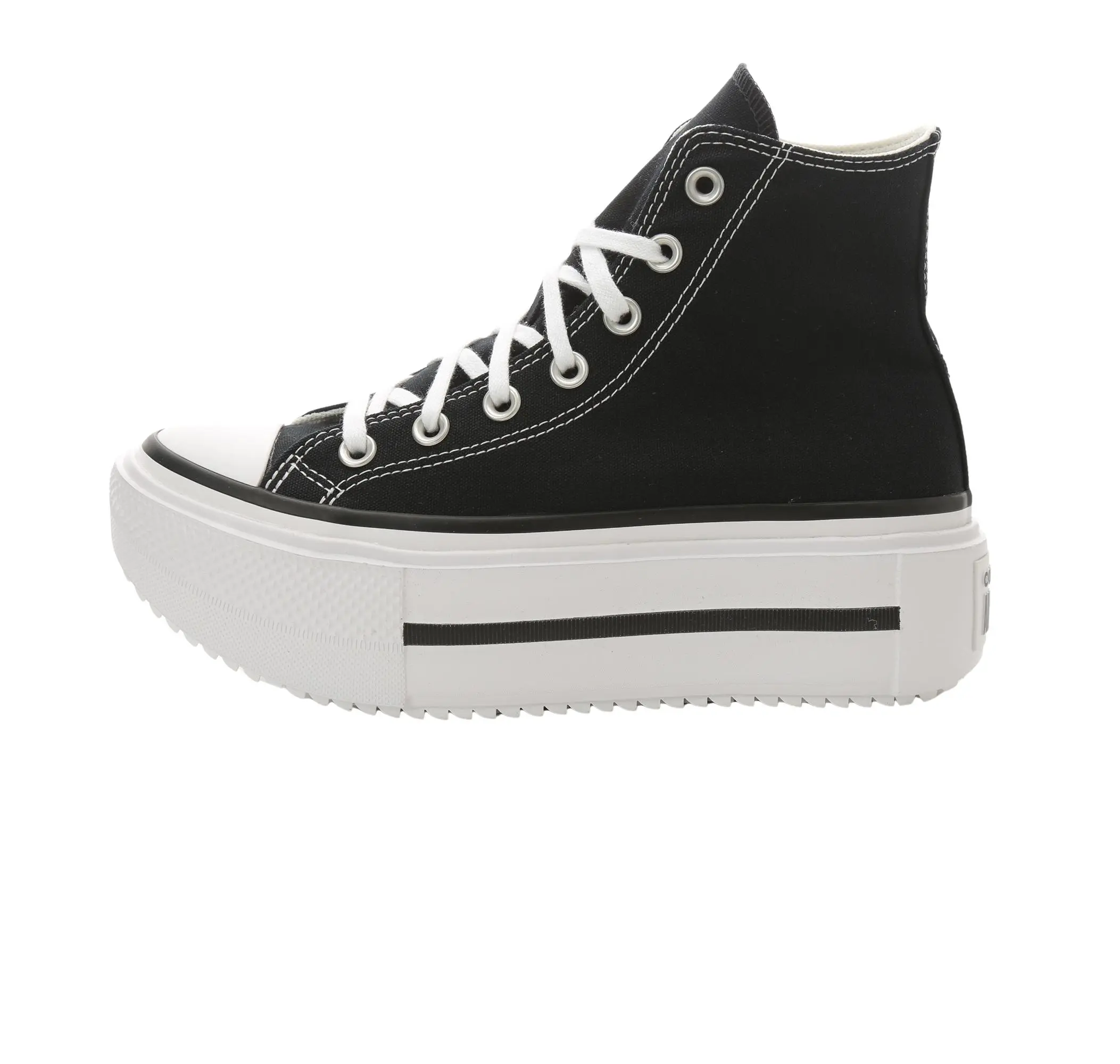 Converse Converse Chuck Taylor All Star Lıft Double Stack Kadın Spor Ayakkabı Siyah