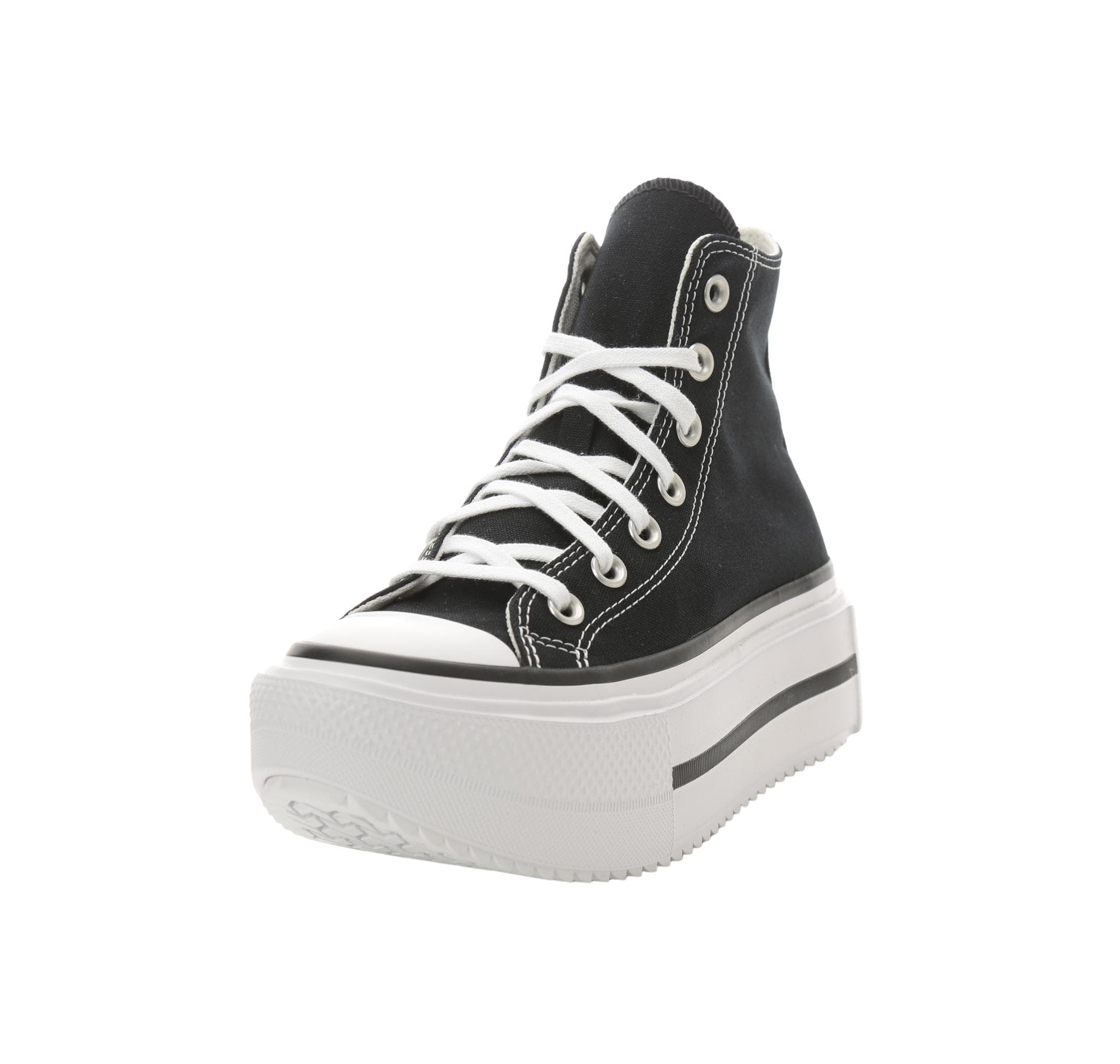 Converse Converse Chuck Taylor All Star Lıft Double Stack Kadın Spor Ayakkabı Siyah - 3