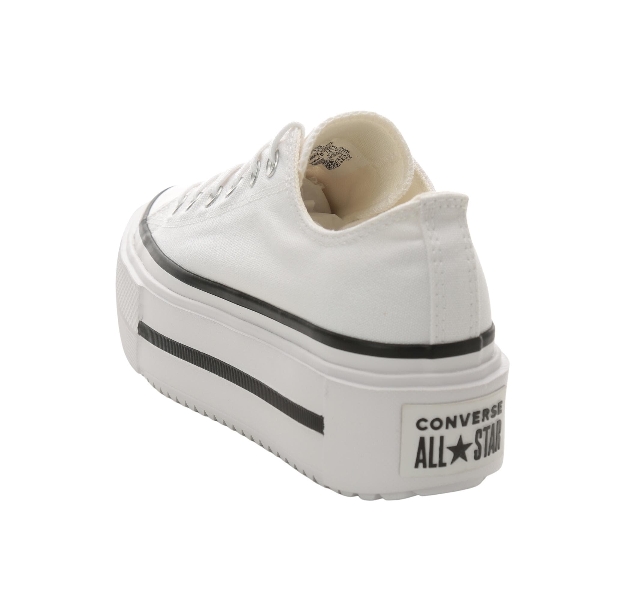 Converse Converse Chuck Taylor All Star Lıft Double Stack Platform Kadın Spor Ayakkabı Beyaz - 2