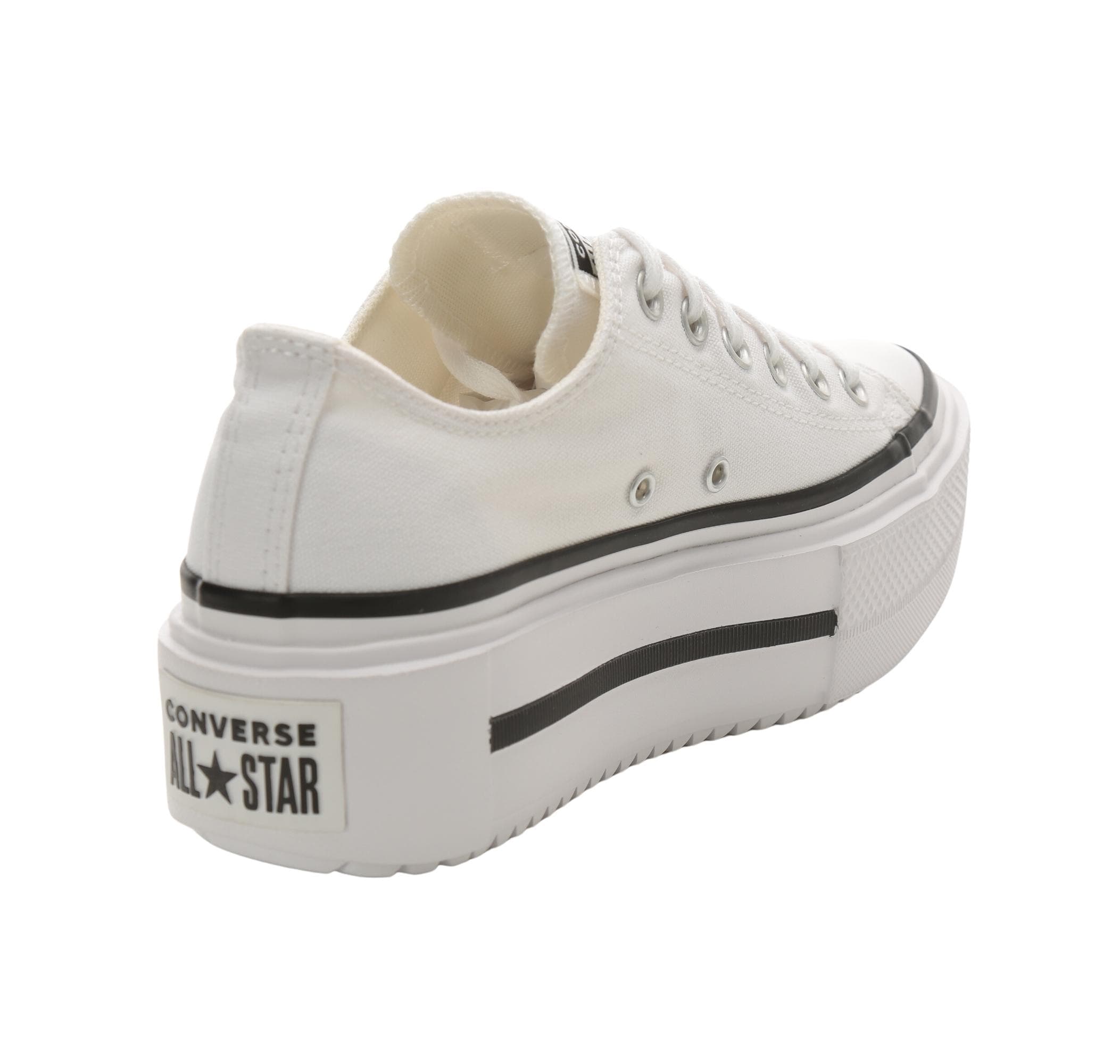 Converse Converse Chuck Taylor All Star Lıft Double Stack Platform Kadın Spor Ayakkabı Beyaz - 3
