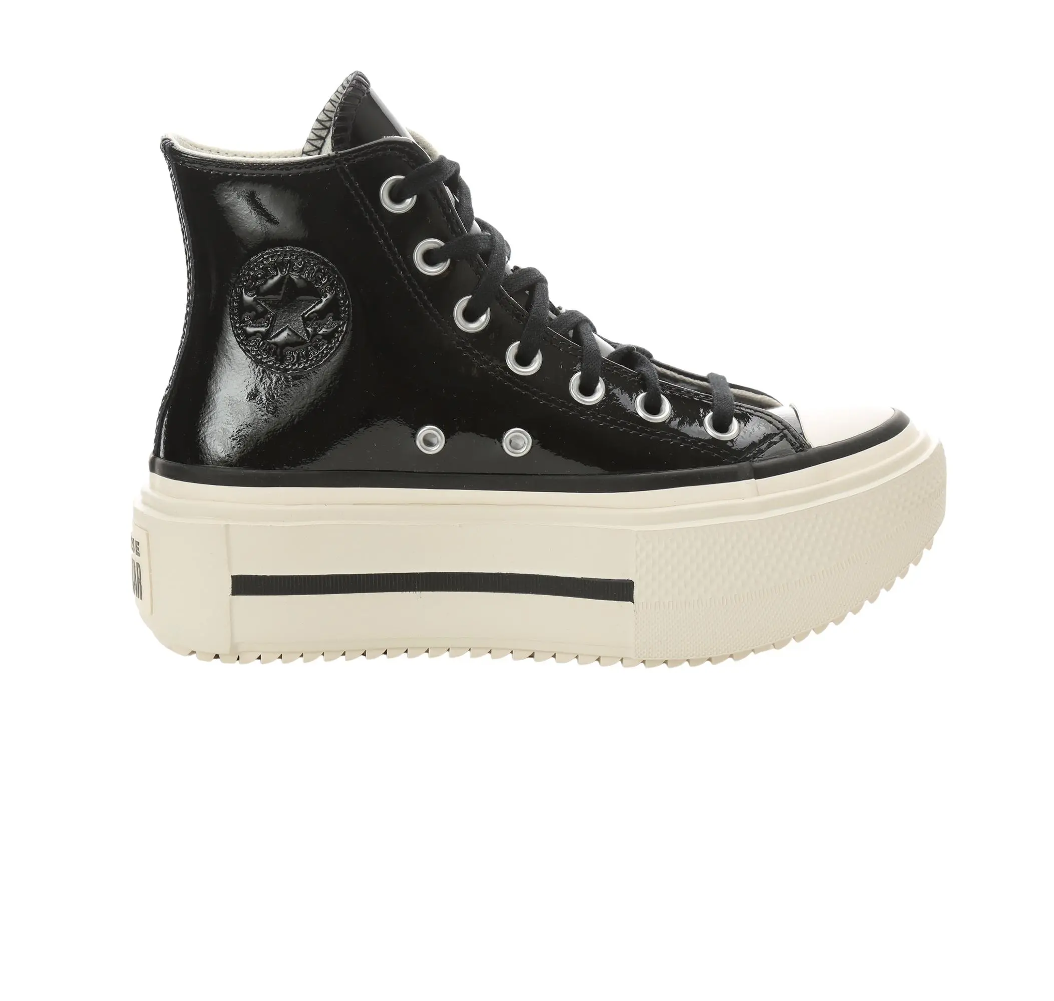 Converse Converse Chuck Taylor All Star Lıft Double Stack Platform Pa Kadın Spor Ayakkabı Siyah - 4