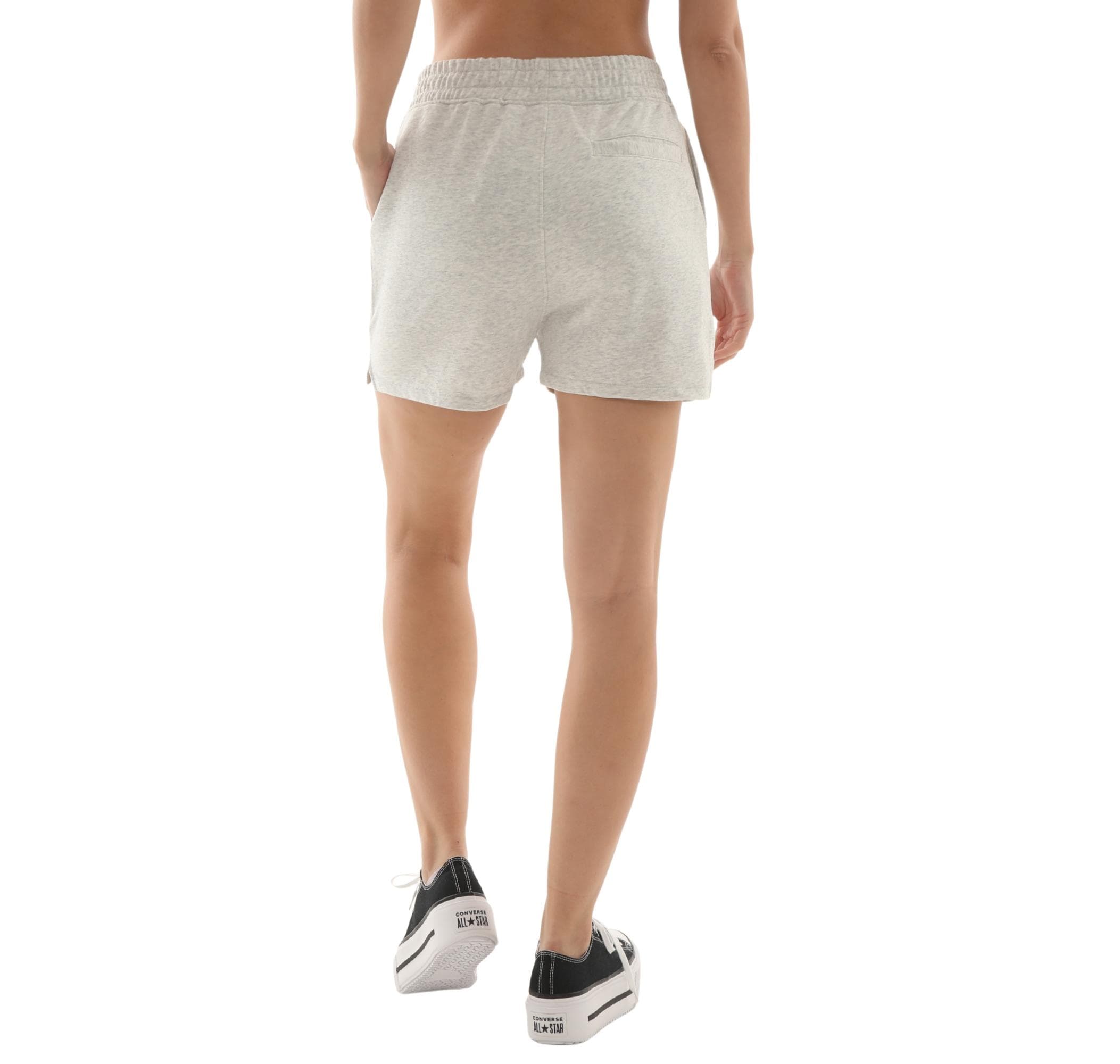 Converse Converse Retro Shorts Kadın Şort Ve Kapri Gri - 4