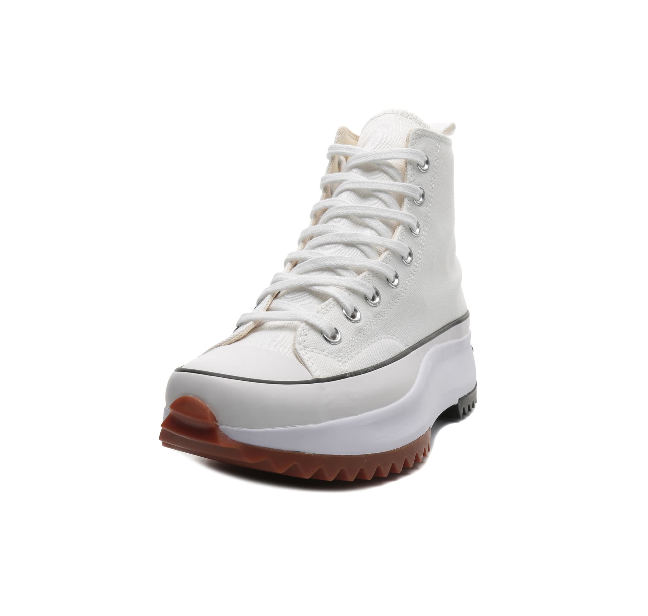 Converse Converse Run Star Hıke Canvas Platform Kadın Spor Ayakkabı Beyaz - 2