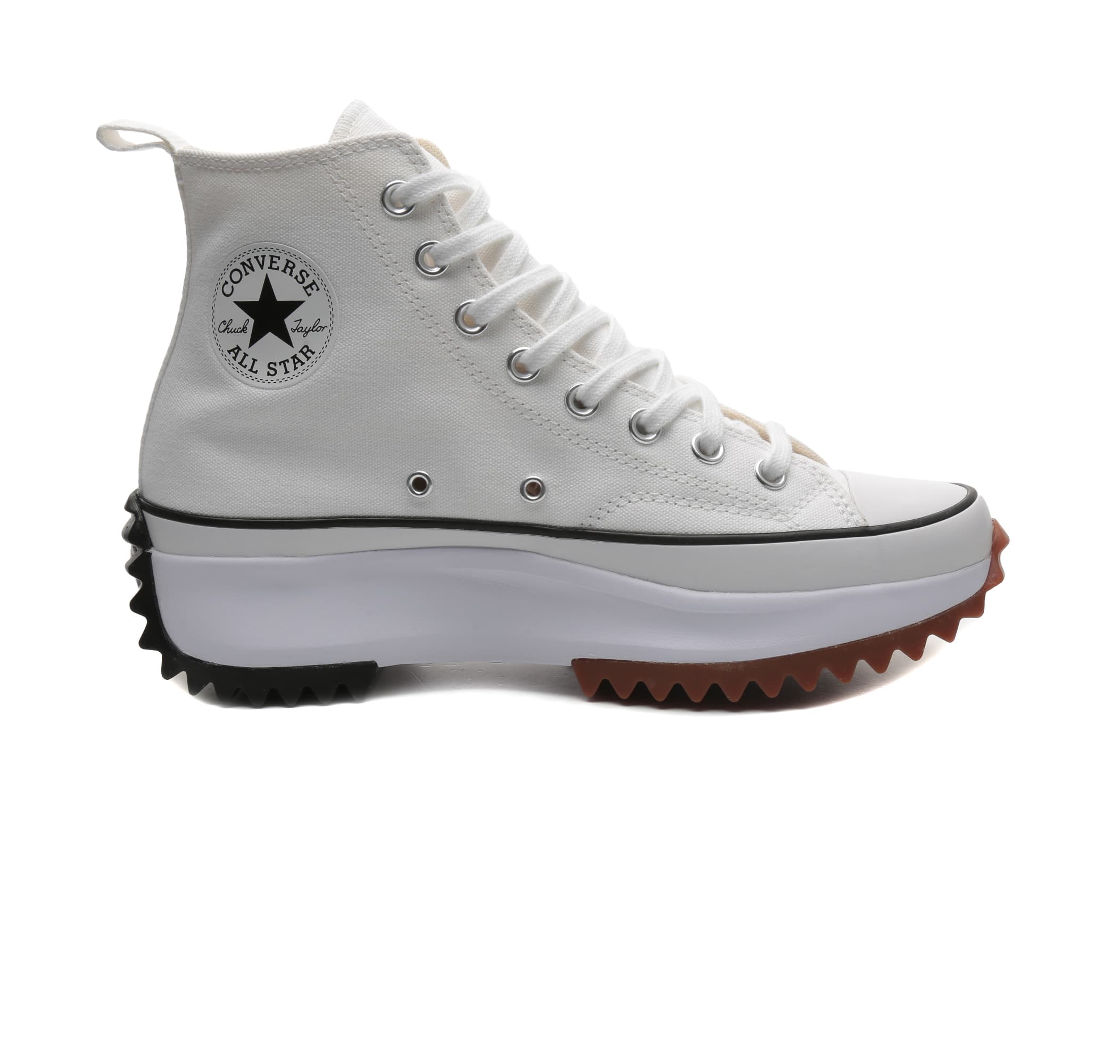 Converse Converse Run Star Hıke Canvas Platform Kadın Spor Ayakkabı Beyaz - 4