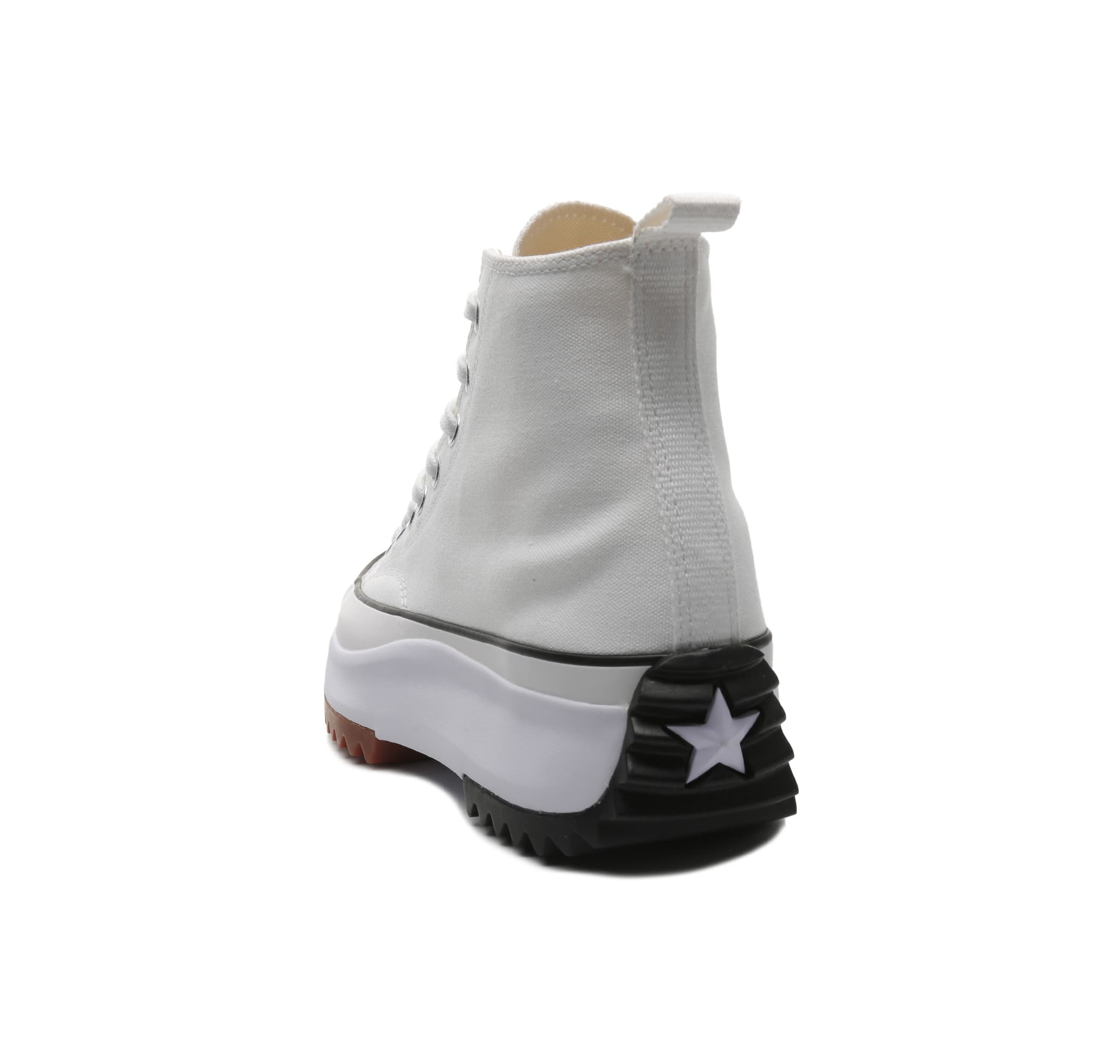 Converse Converse Run Star Hıke Canvas Platform Erkek Spor Ayakkabı Beyaz - 3