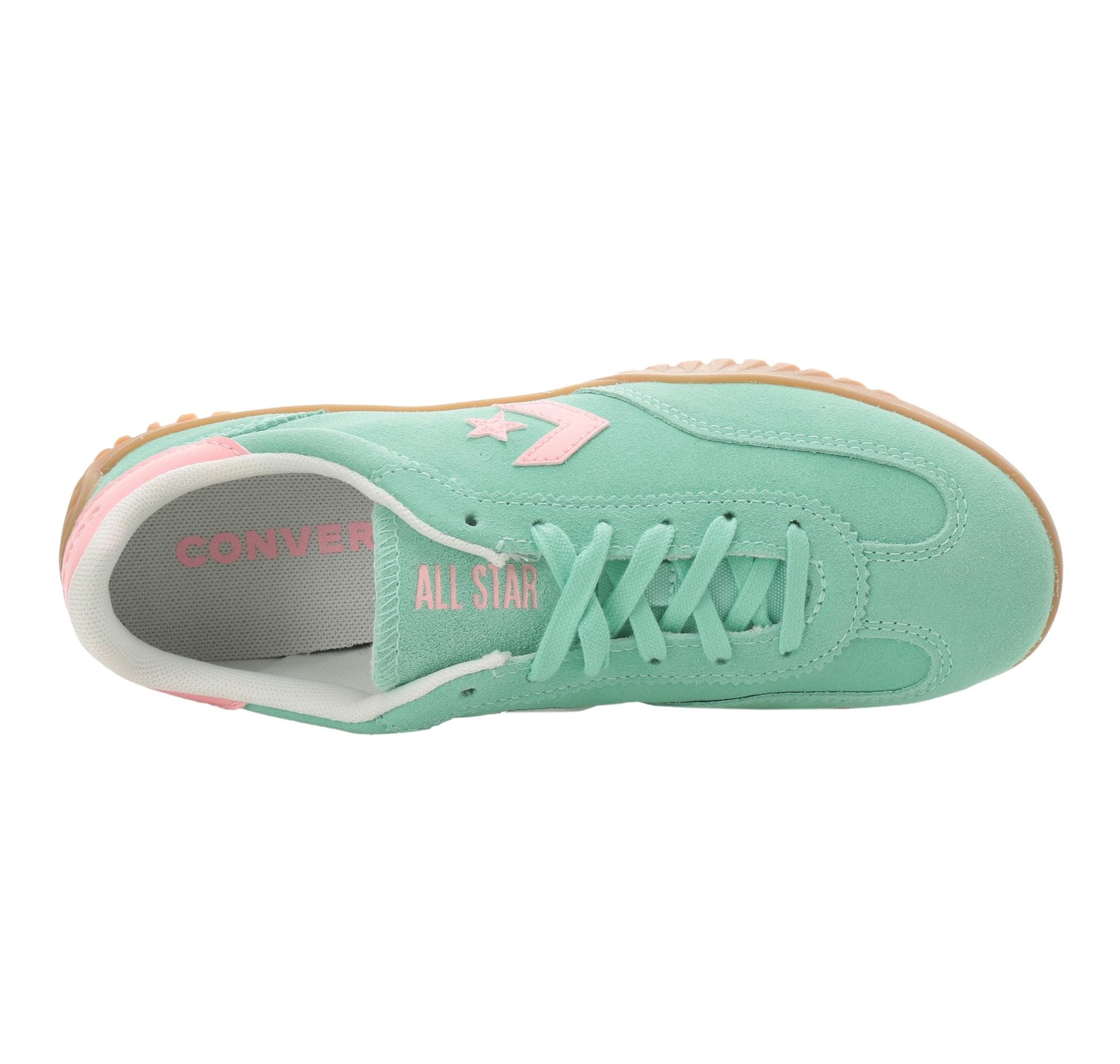Converse Converse Run Star Traıner Suede Kadın Spor Ayakkabı Yeşil - 5