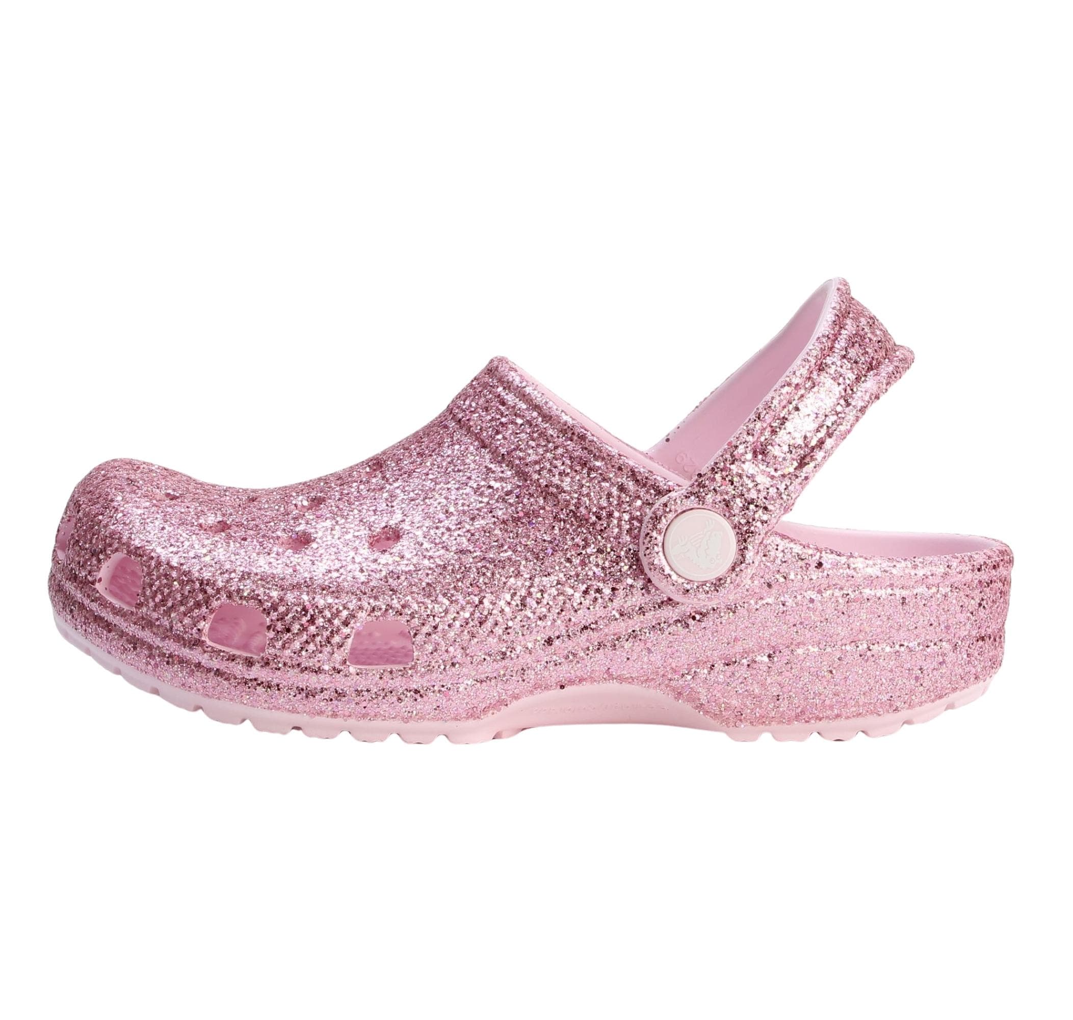 Crocs Crocs Classic Chunky Glitter Clog K Çocuk Terlik Pembe - 4