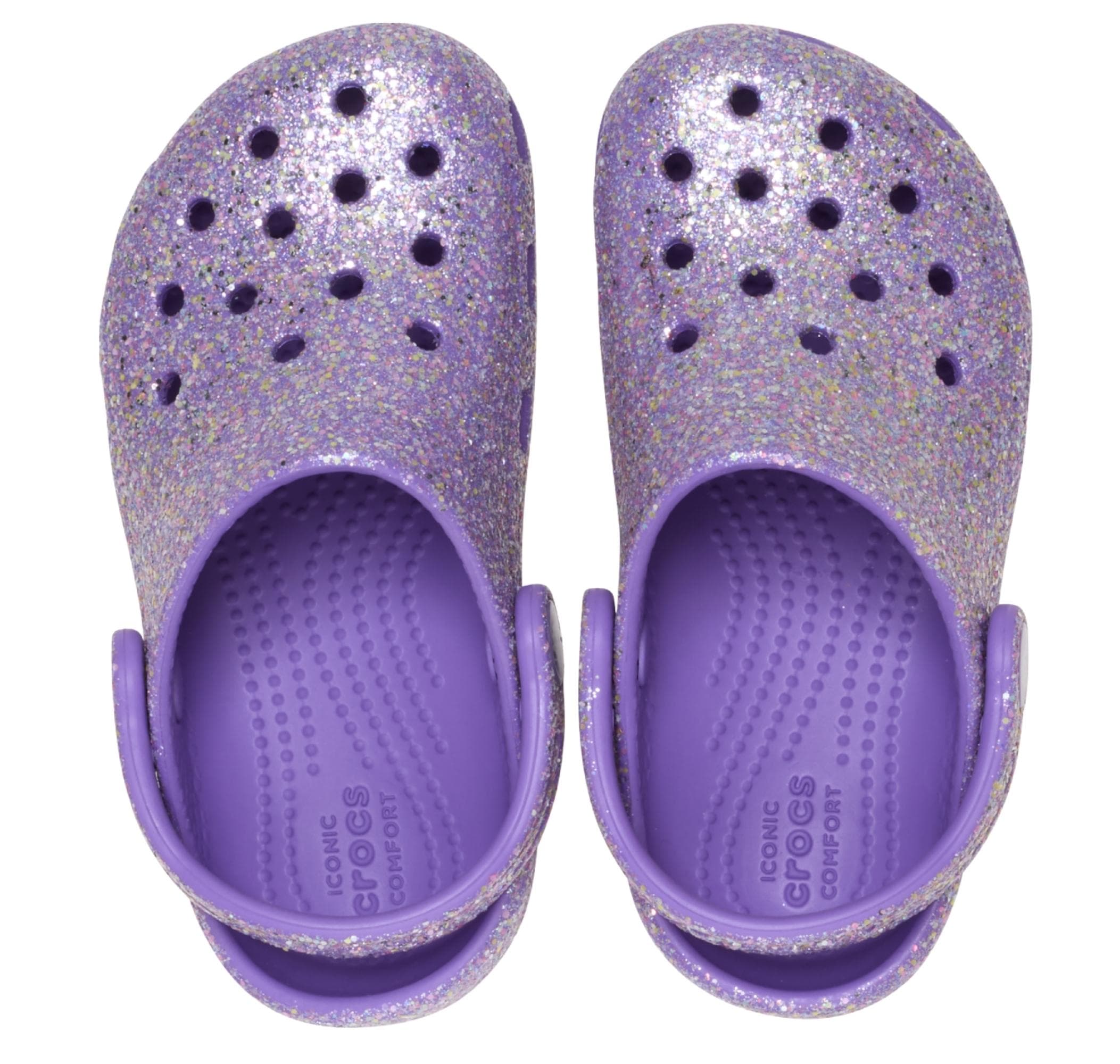 Crocs Crocs Classic Fantasy Glitter Clog T Çocuk Terlik Mor