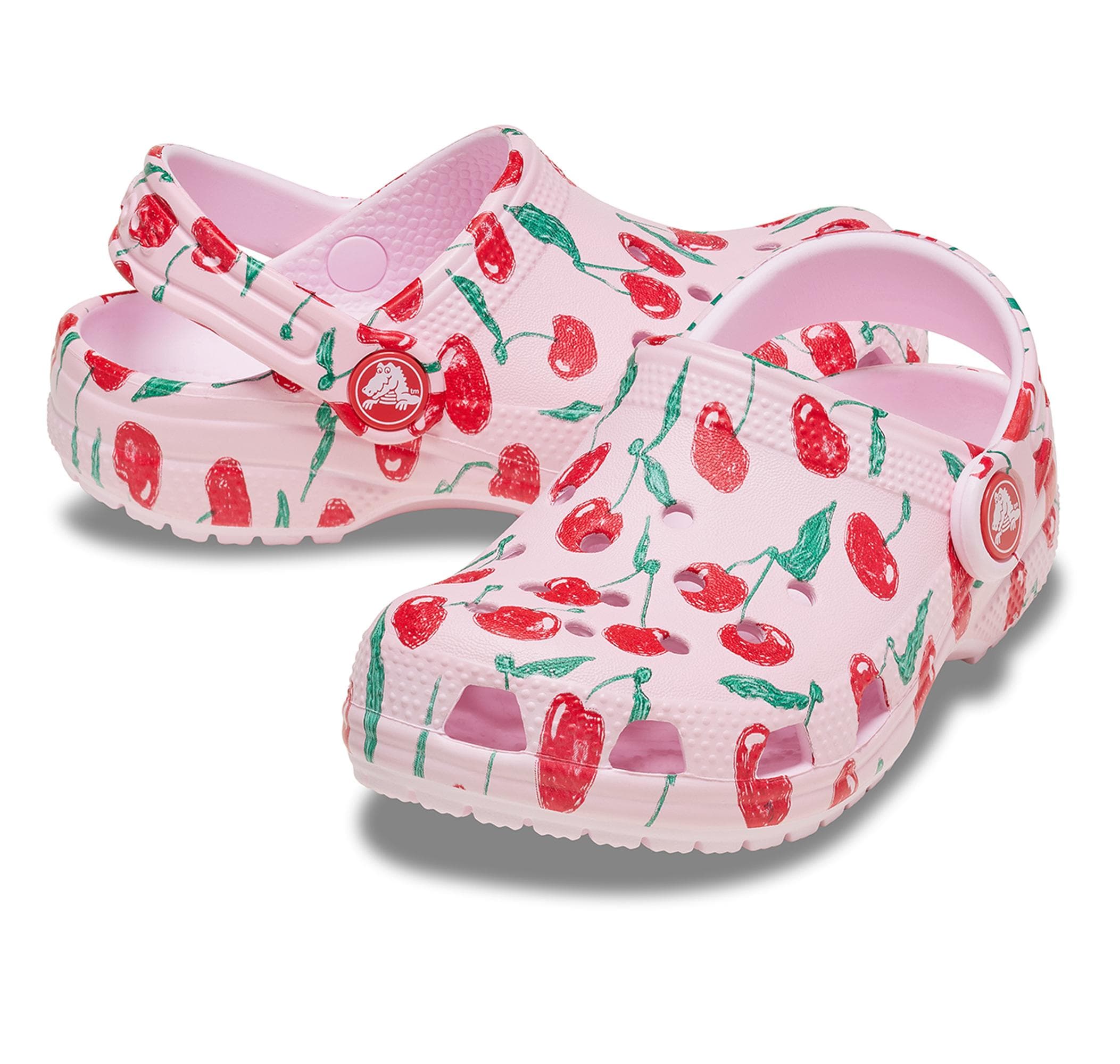 Crocs Crocs Classic Fresh Fruits Clog K Çocuk Terlik Pembe - 3
