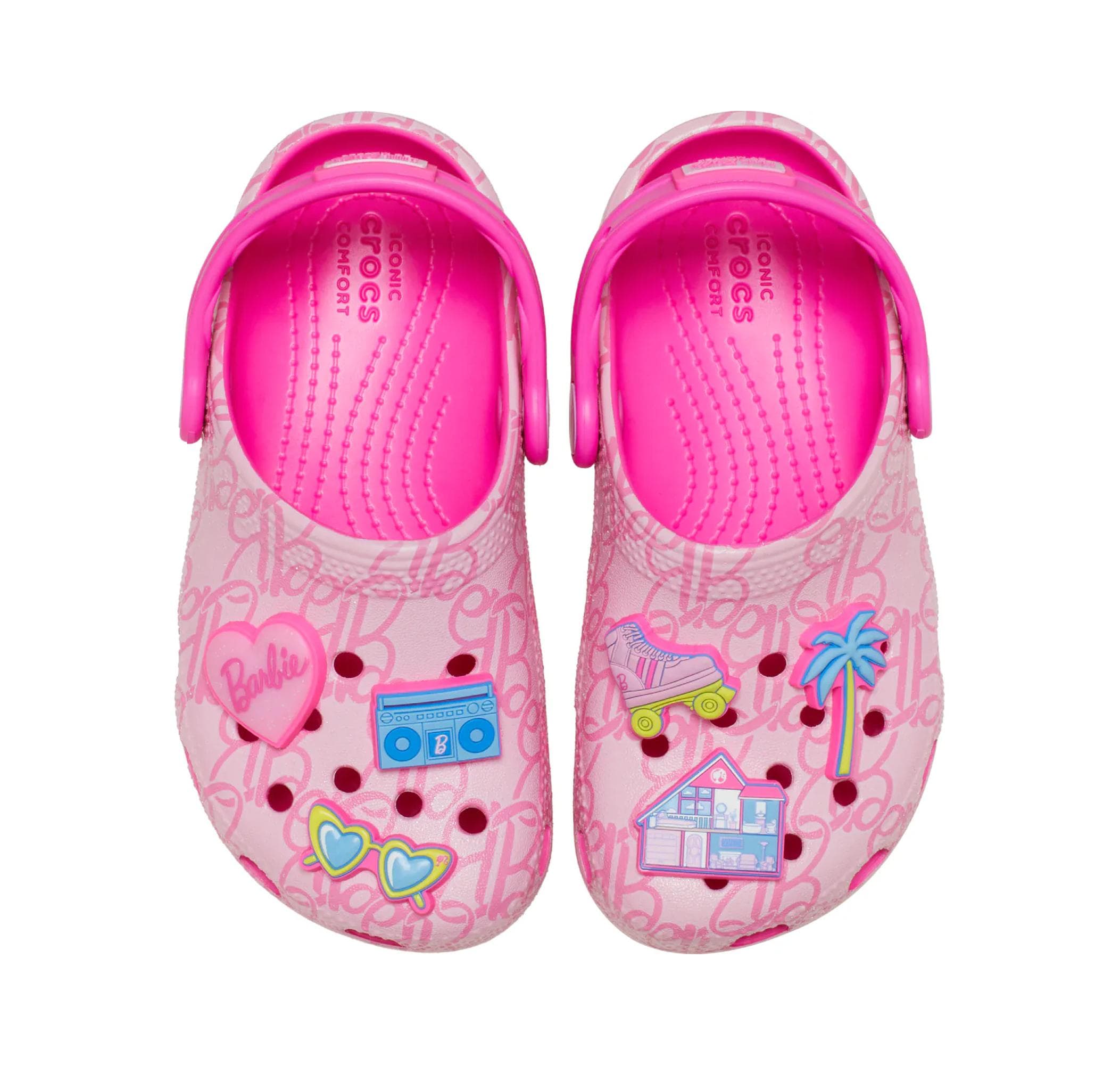 Crocs Crocs Mattel Pink Barbie Cls Clg T Çocuk Terlik Pembe - 6