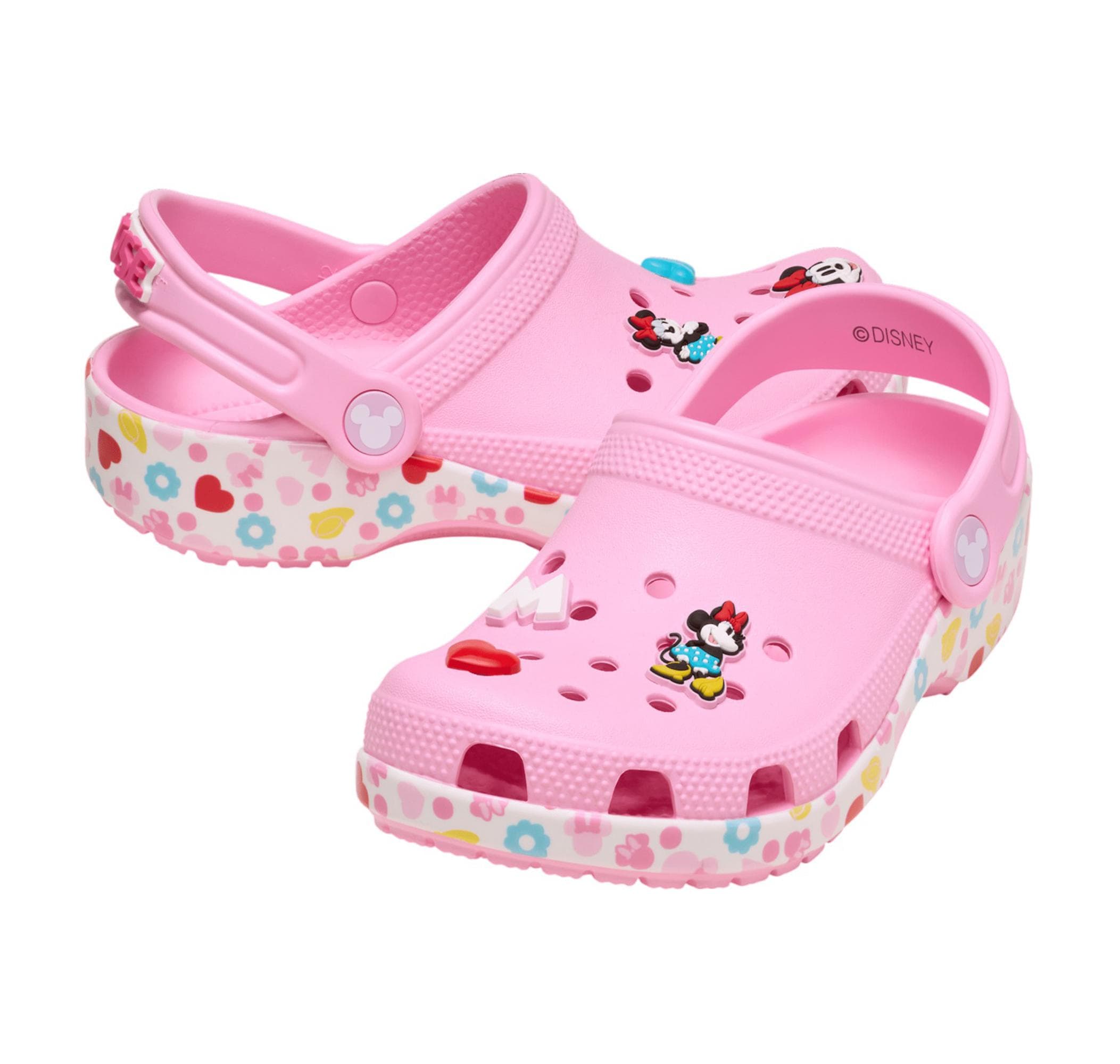 Crocs Crocs Minnie Mouse & Friends Classic Clog Çocuk Terlik Pembe - 3