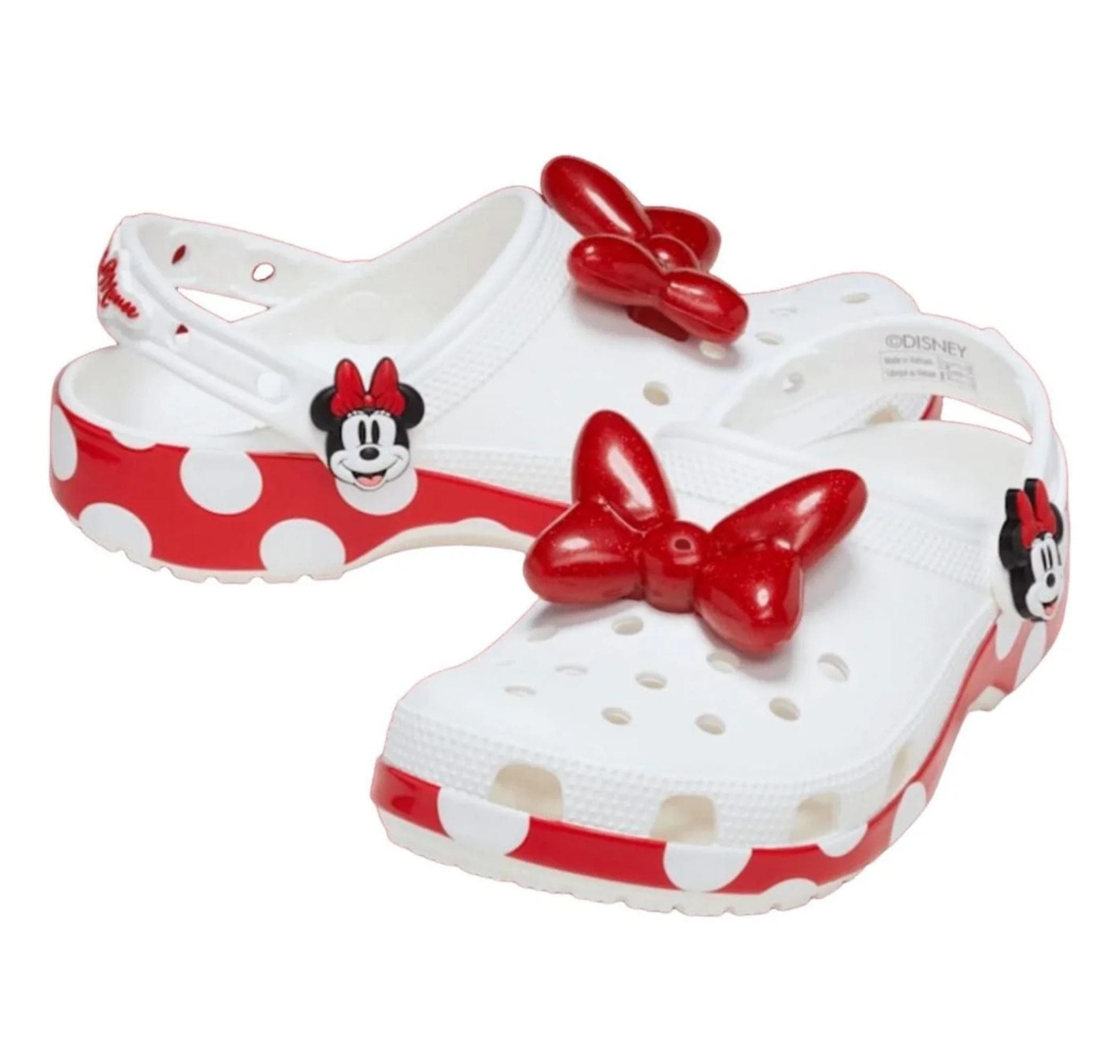 Crocs Crocs Minnie Mouse Cls Clg Terlik Beyaz - 4