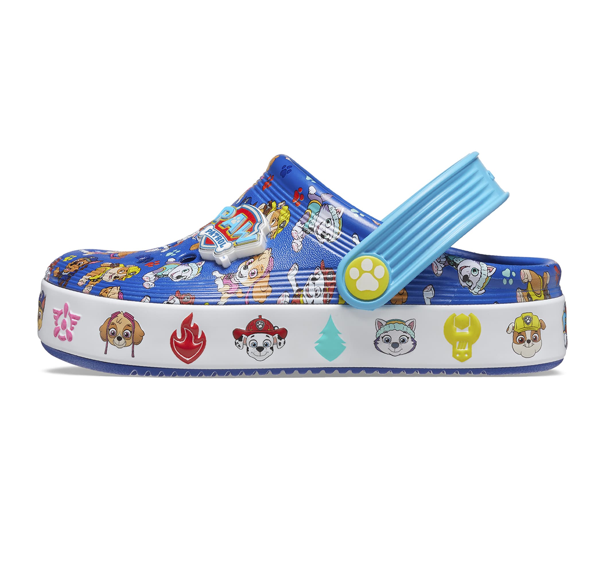Crocs Crocs Paw Patrol Off Court Clg T Çocuk Terlik Mavi - 5