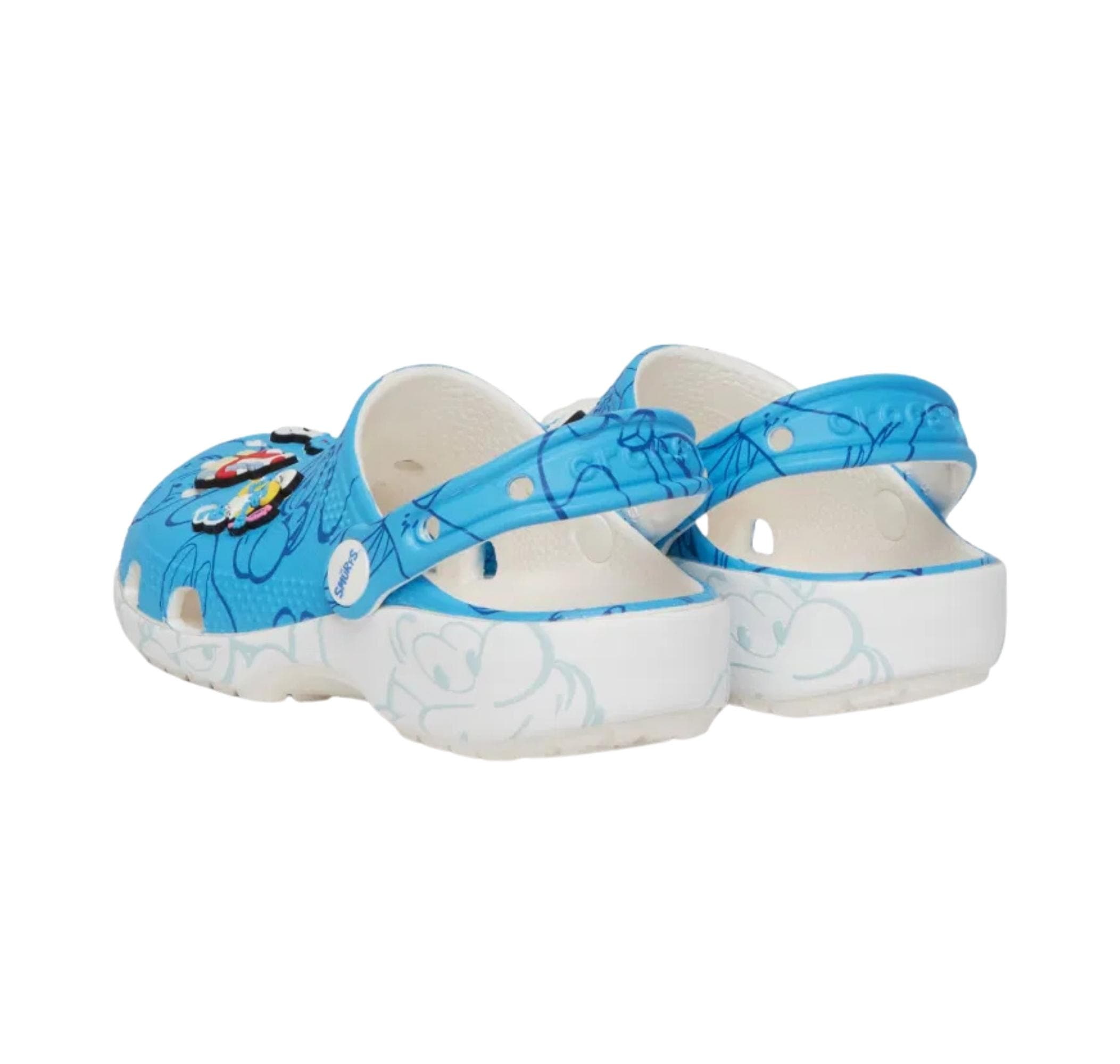 Crocs Crocs Smurfs Classic Clog K Çocuk Terlik Mavi - 4