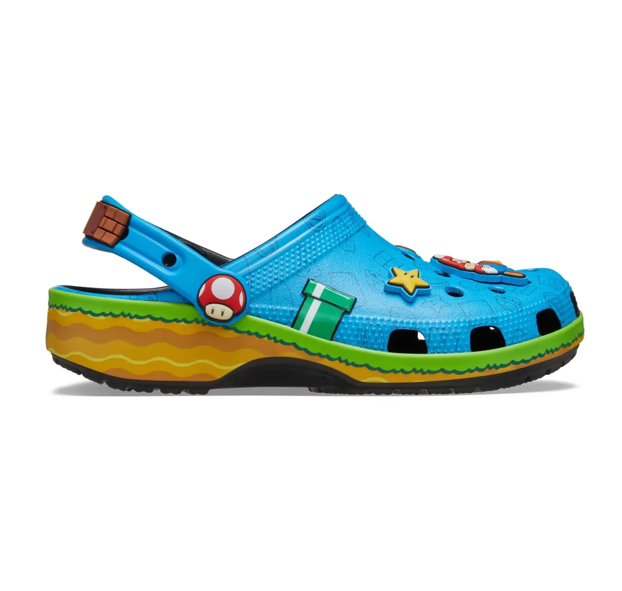 Crocs Crocs Super Mario Core Cls Clg Terlik Mavi