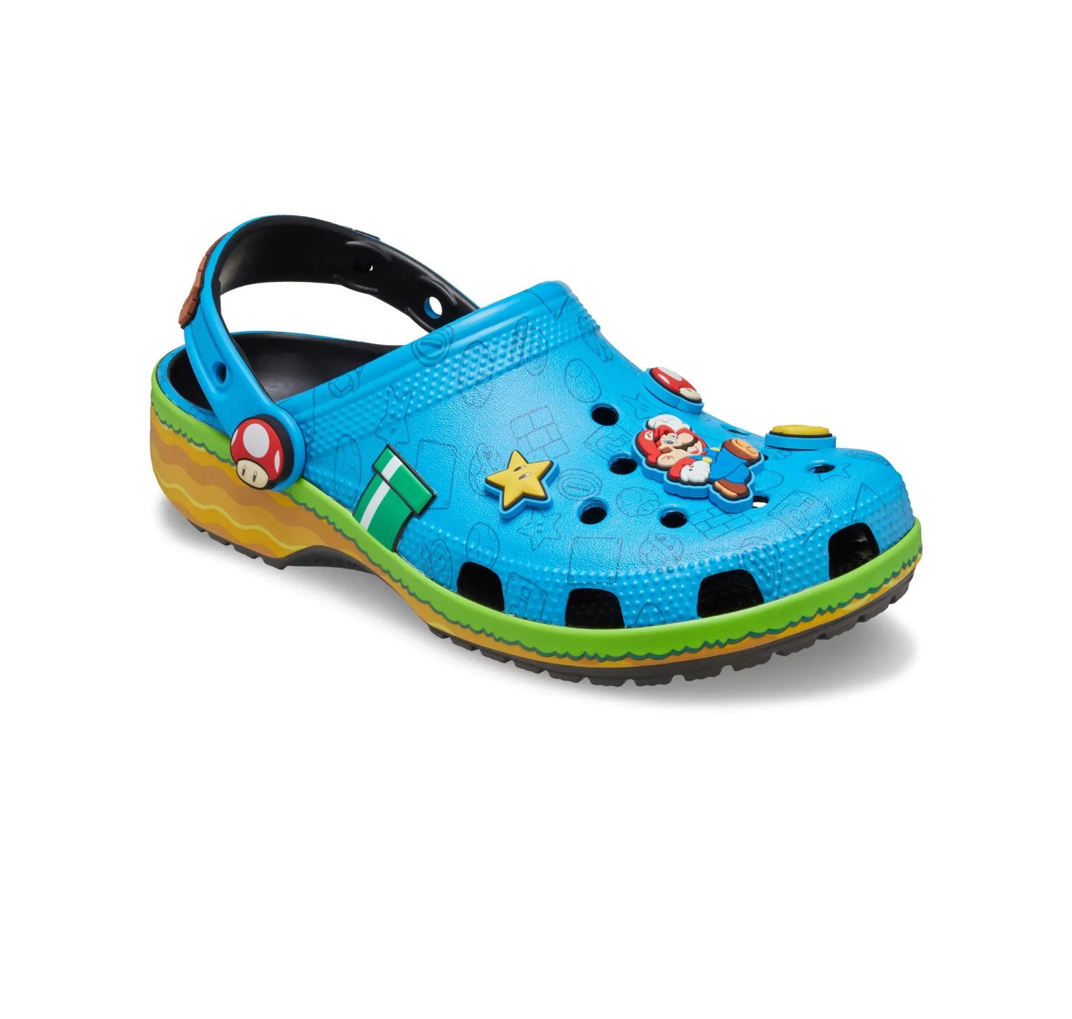 Crocs Crocs Super Mario Core Cls Clg Terlik Mavi - 2