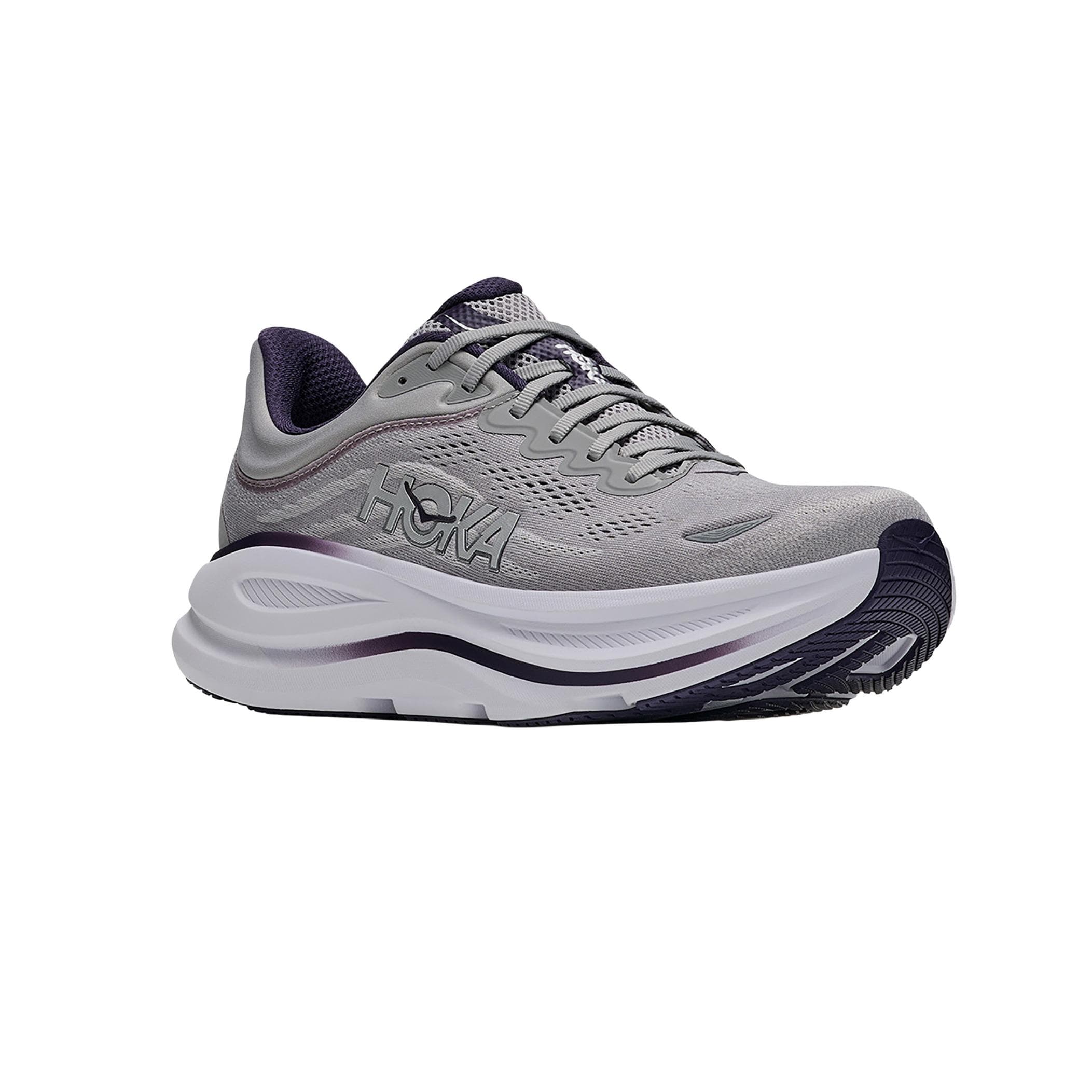Hoka Hoka Bondi 9 Erkek Spor Ayakkabı Gri - 3