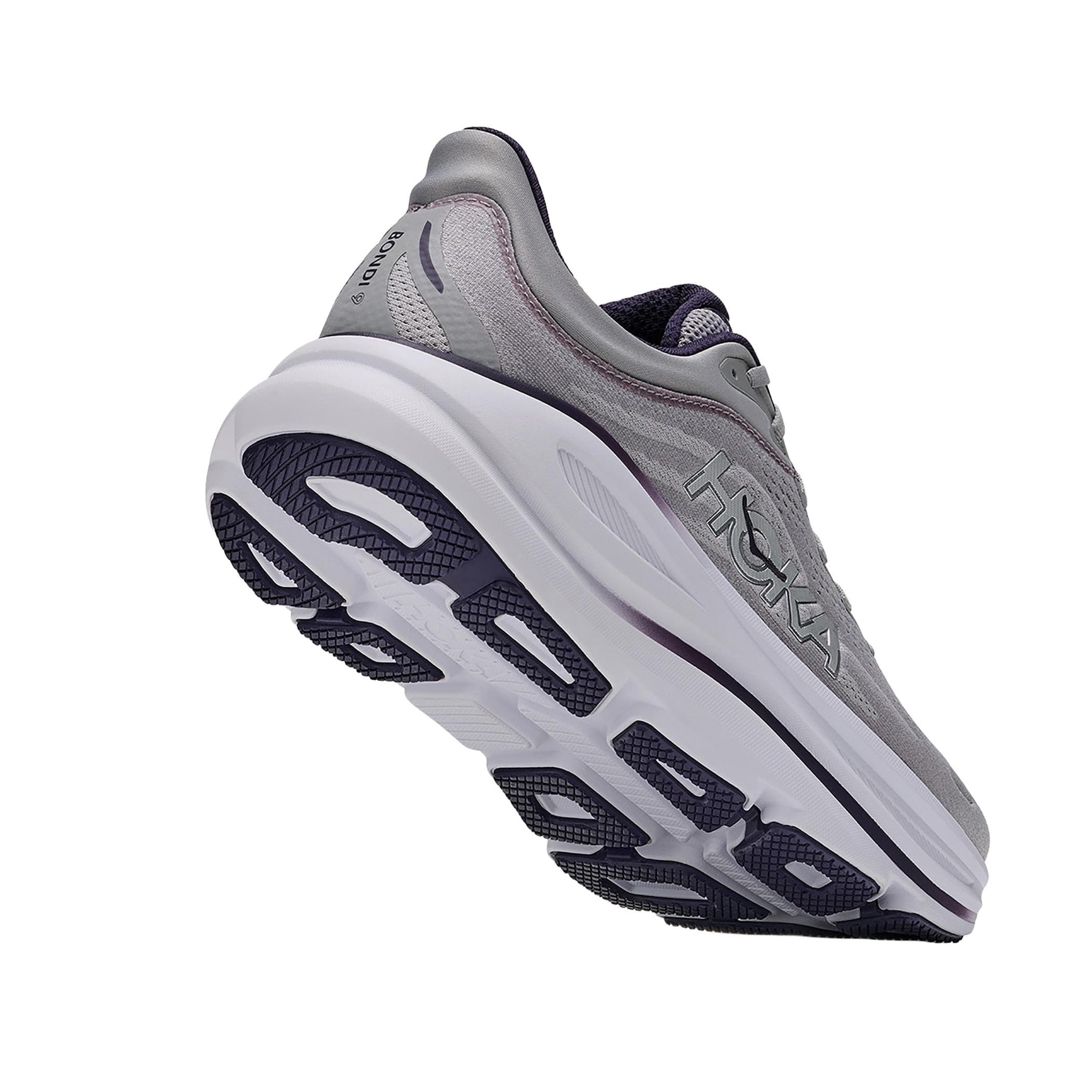 Hoka Hoka Bondi 9 Erkek Spor Ayakkabı Gri - 4