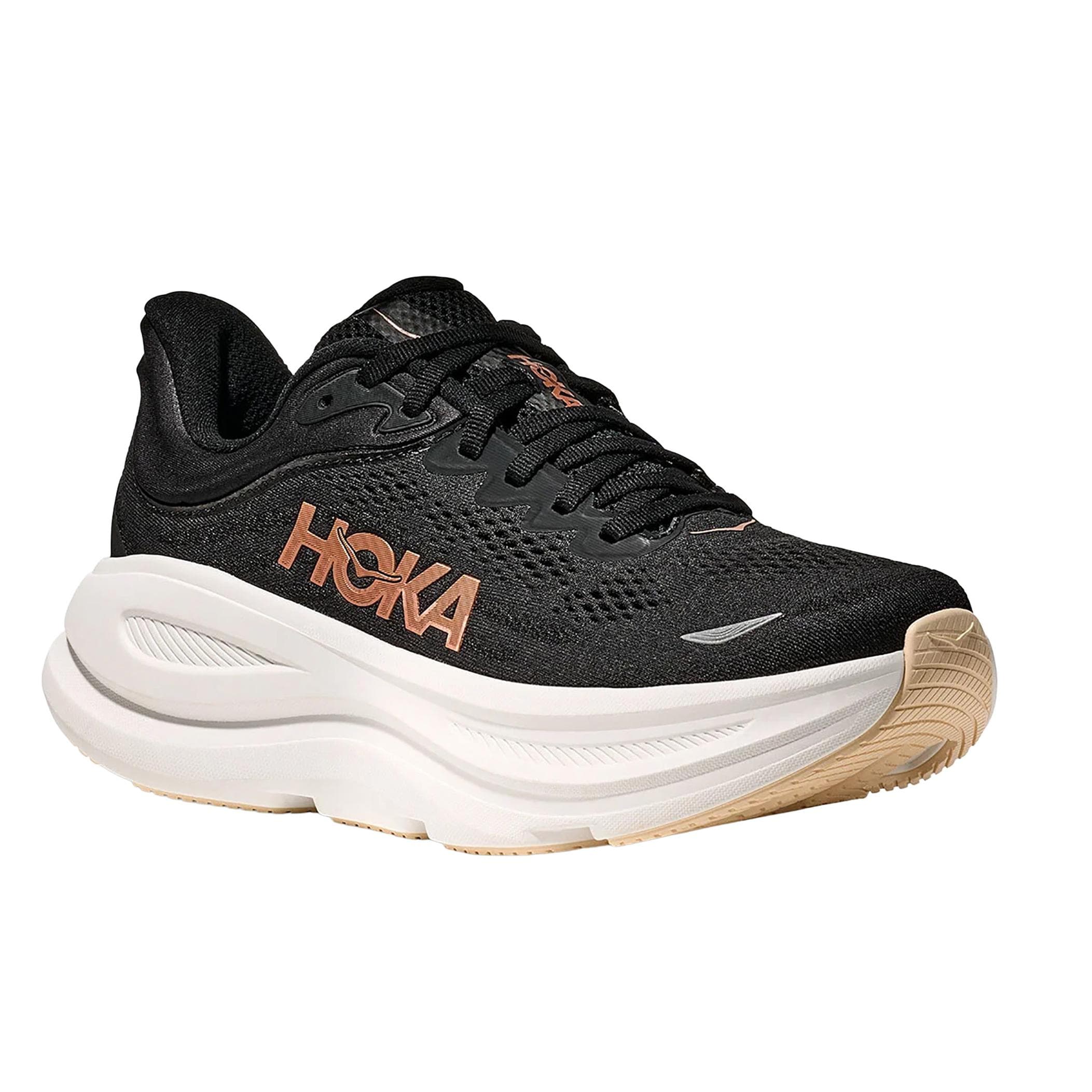 Hoka Hoka Bondi 9 Kadın Spor Ayakkabı Siyah - 6