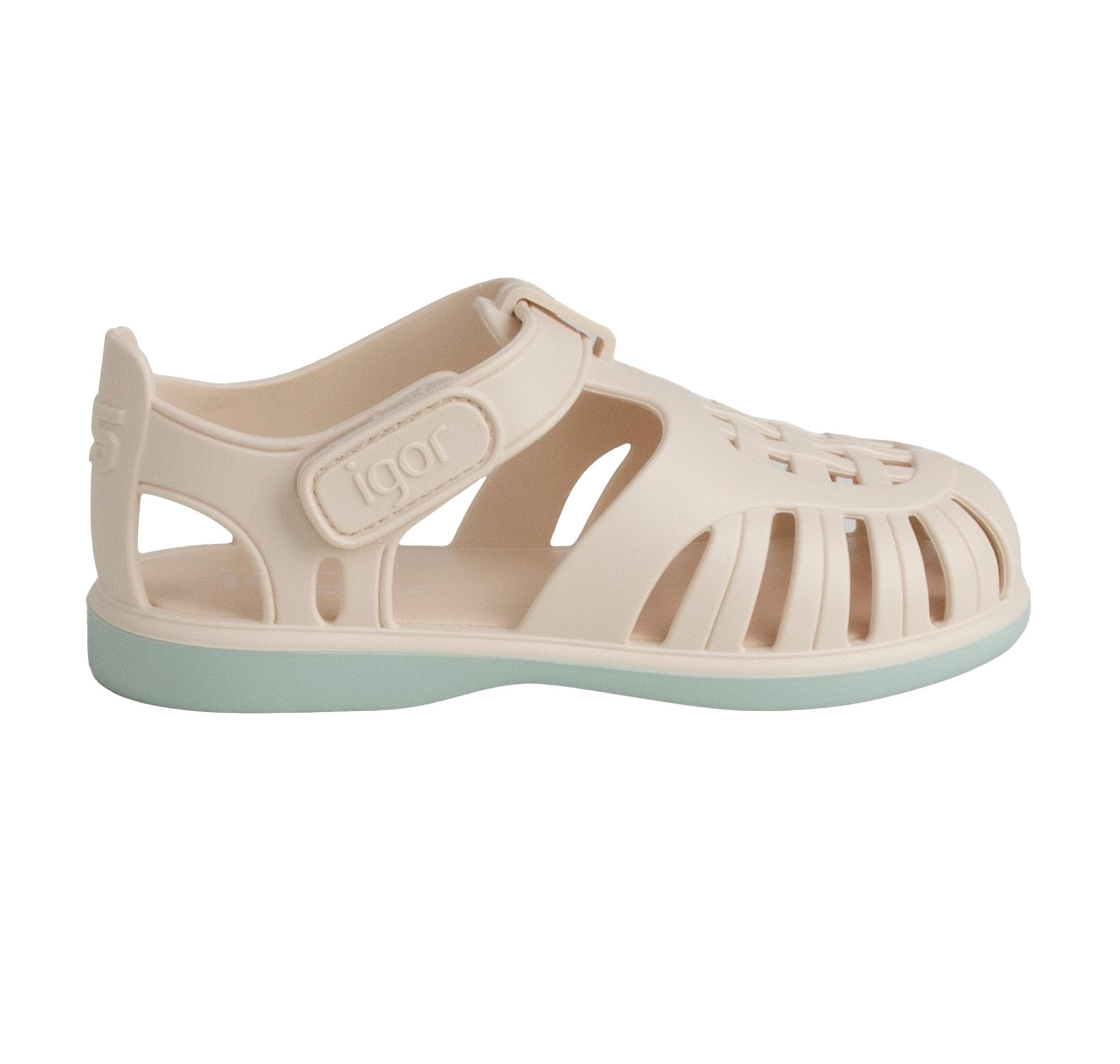 İgor İgor Bb355 Tobby Solıd Bıcolor Çocuk Sandalet Krem