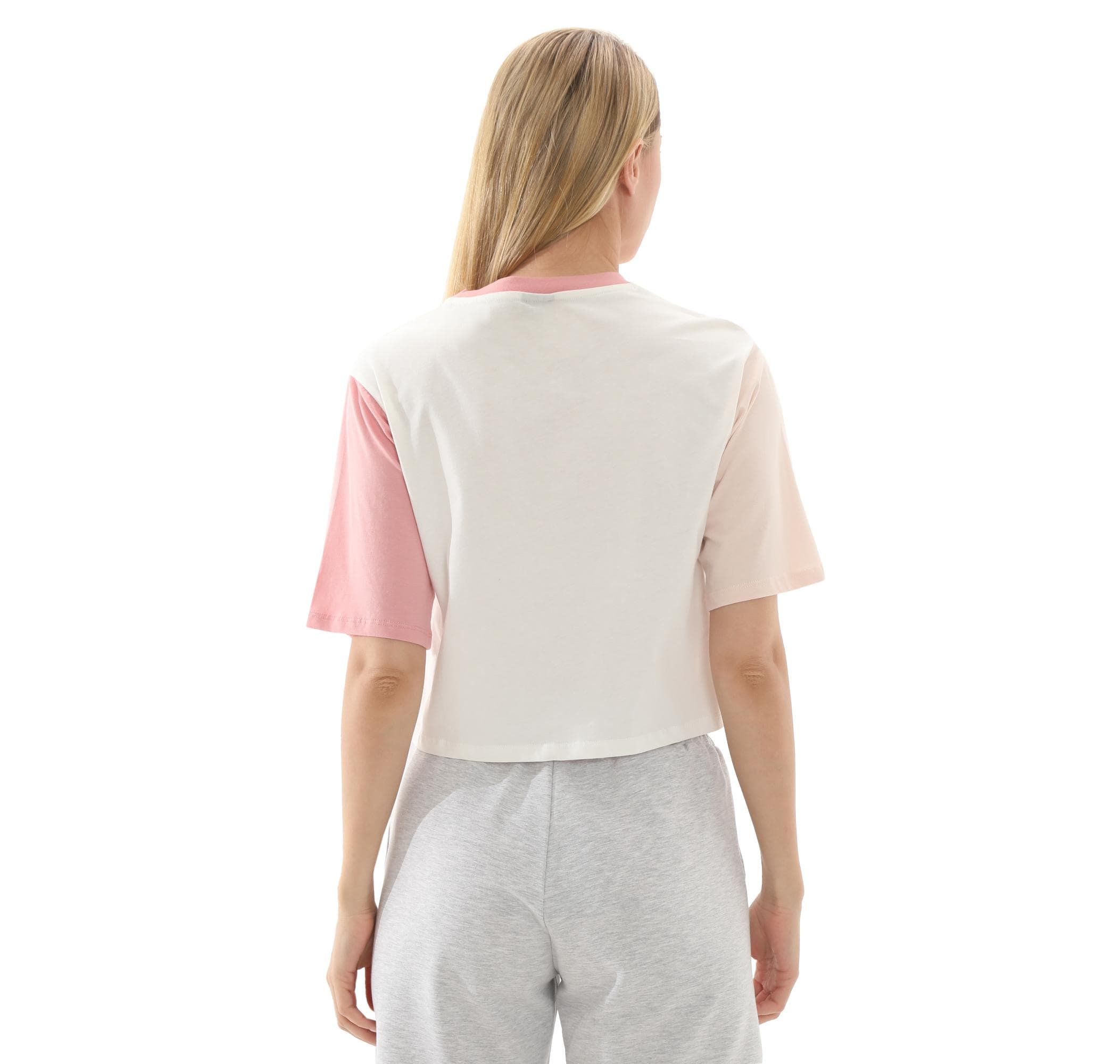 Lumberjack Lumberjack 5M Wl Annabel 11Ck1235 4Fx Kadın T-Shirt Beyaz - 4