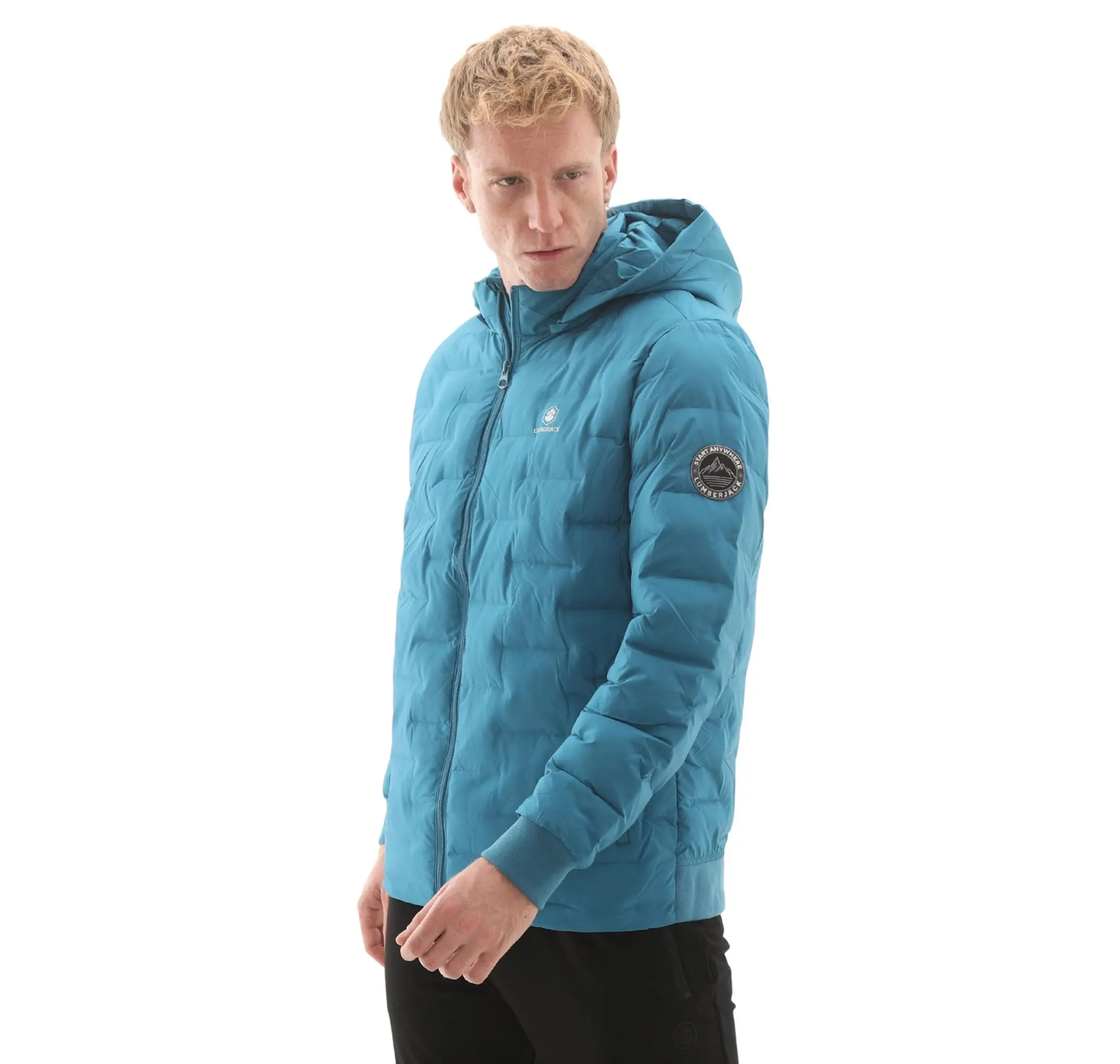 Lumberjack Lumberjack 5W Ml Amott Coat 5Pr Erkek Mont Mavi - 3