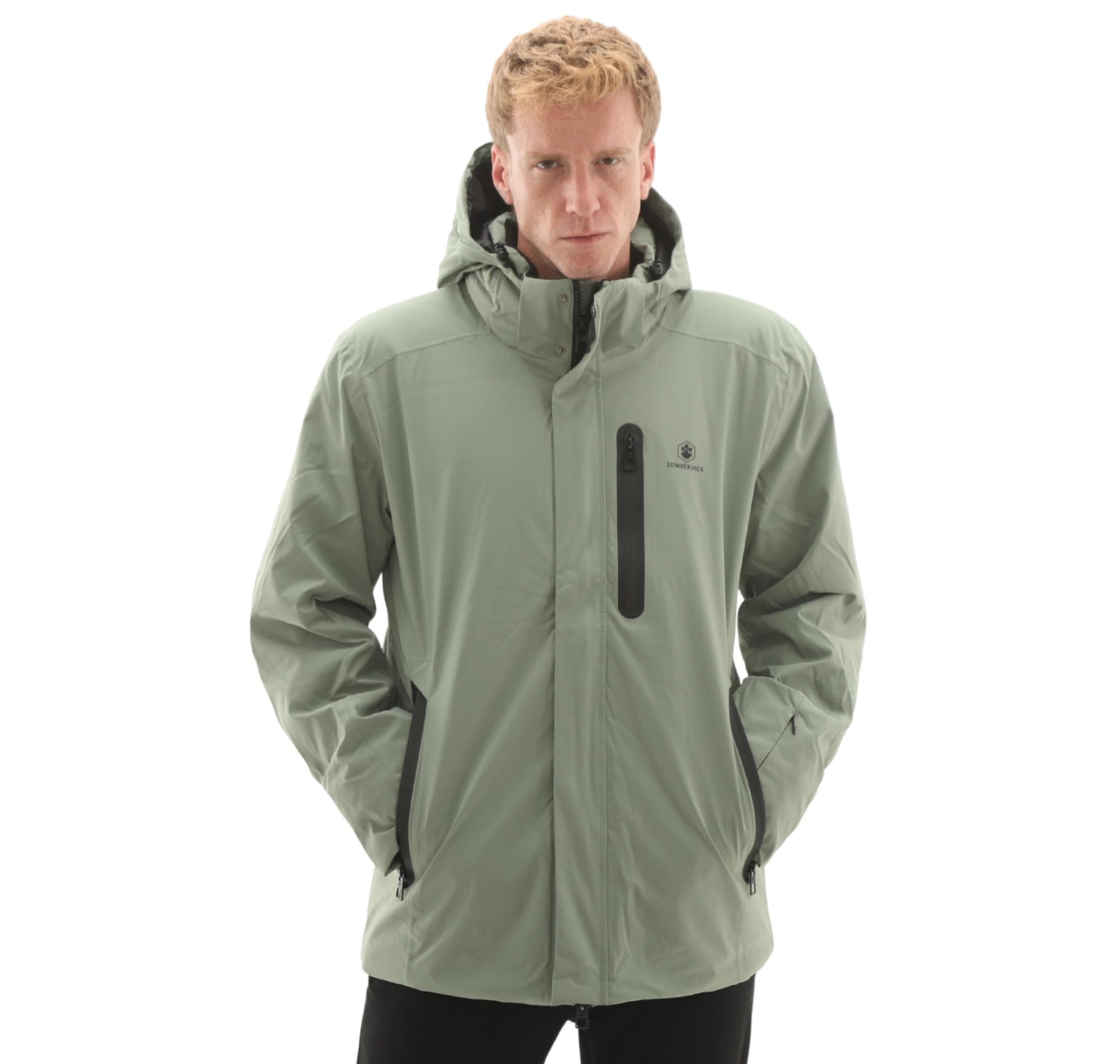 Lumberjack Lumberjack 5W Ml Lubeck 2Kkb-03 5Pr Erkek Mont Haki - 2
