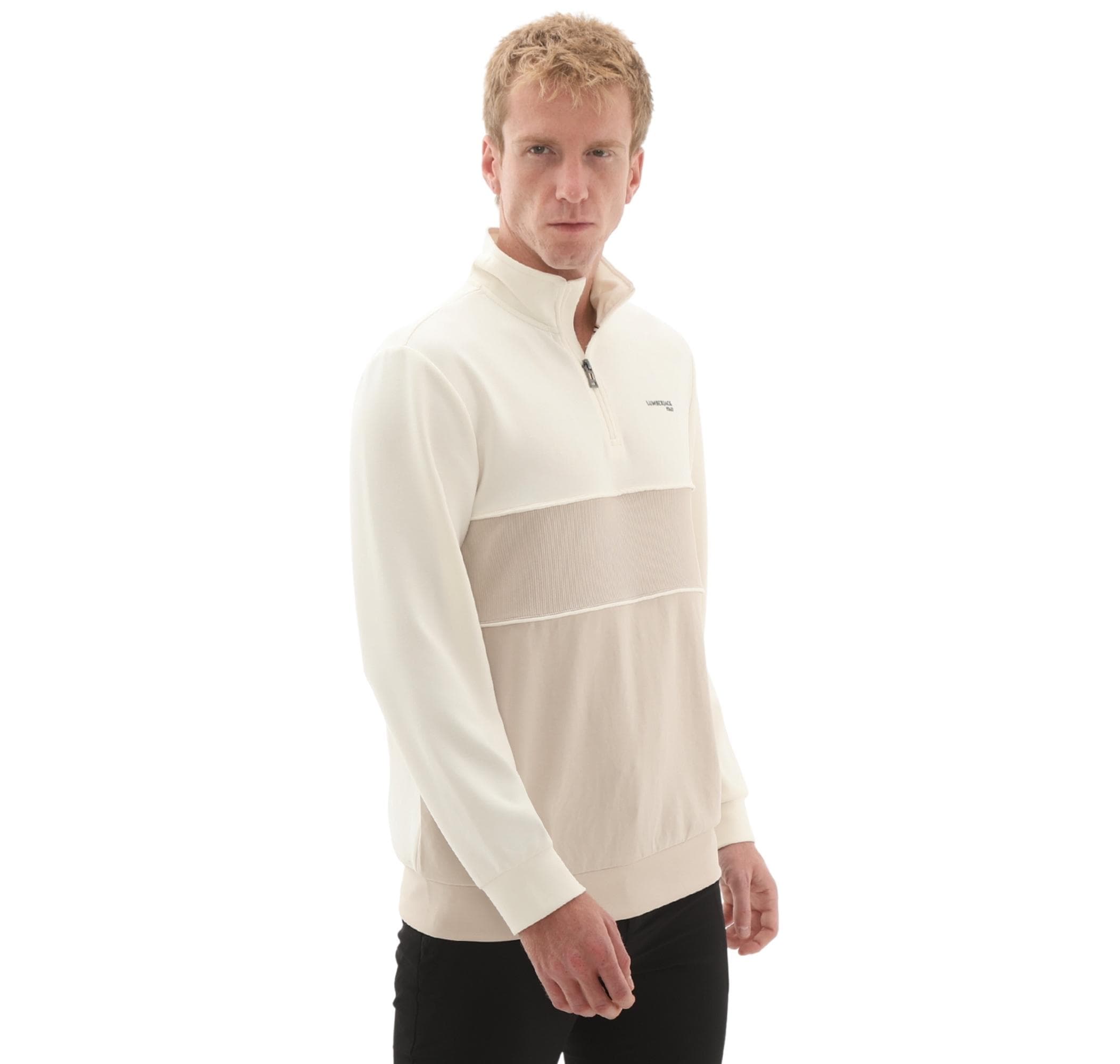 Lumberjack Lumberjack 5W Ml Luka 16Itl815 5Pr Erkek Sweatshirt Krem - 2