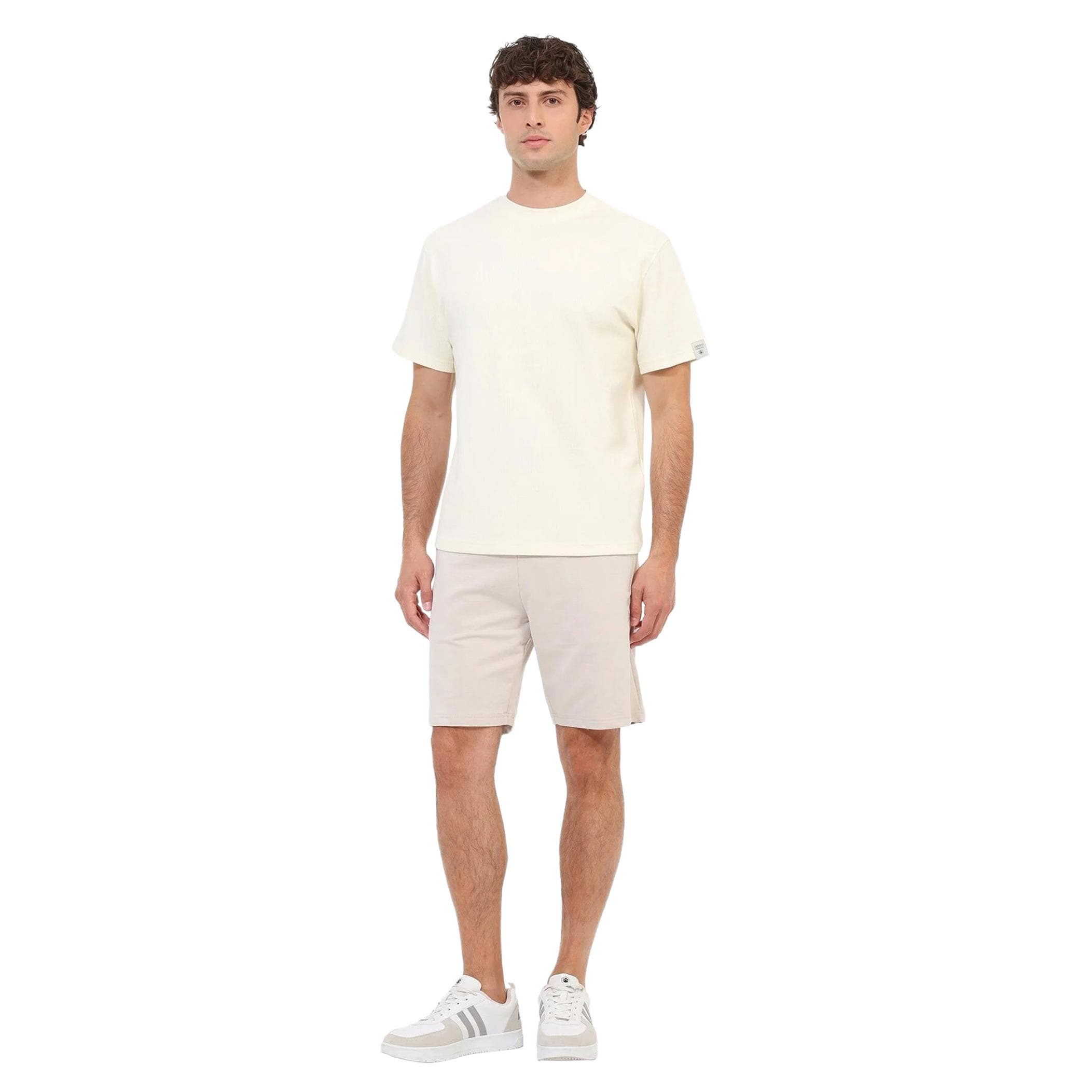 Lumberjack Lumberjack Mb Dover 11Bs102 6Fx Erkek T-Shirt Krem - 3