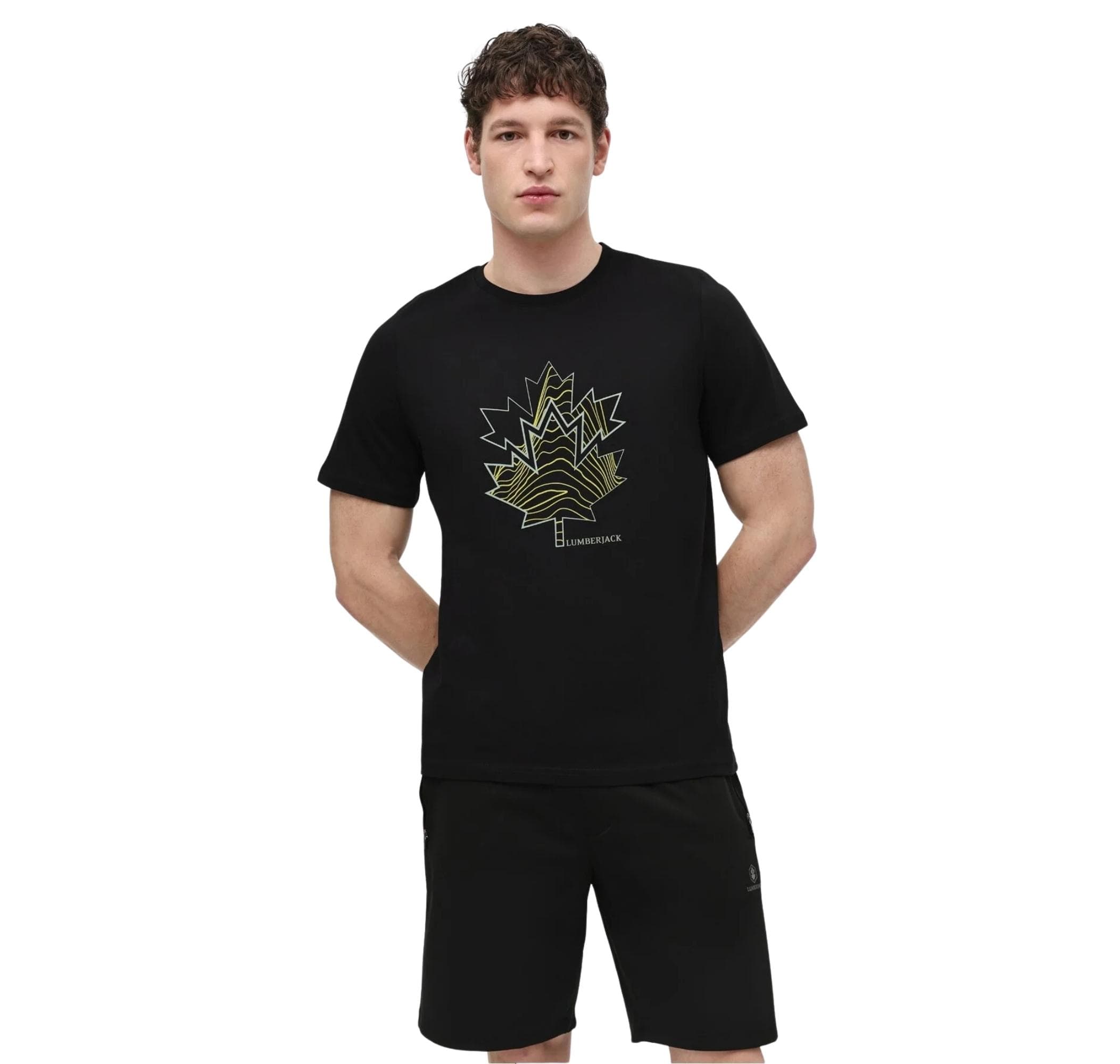 Lumberjack Lumberjack Ml Bera 11Trv38 6Fx Erkek T-Shirt Siyah - 2