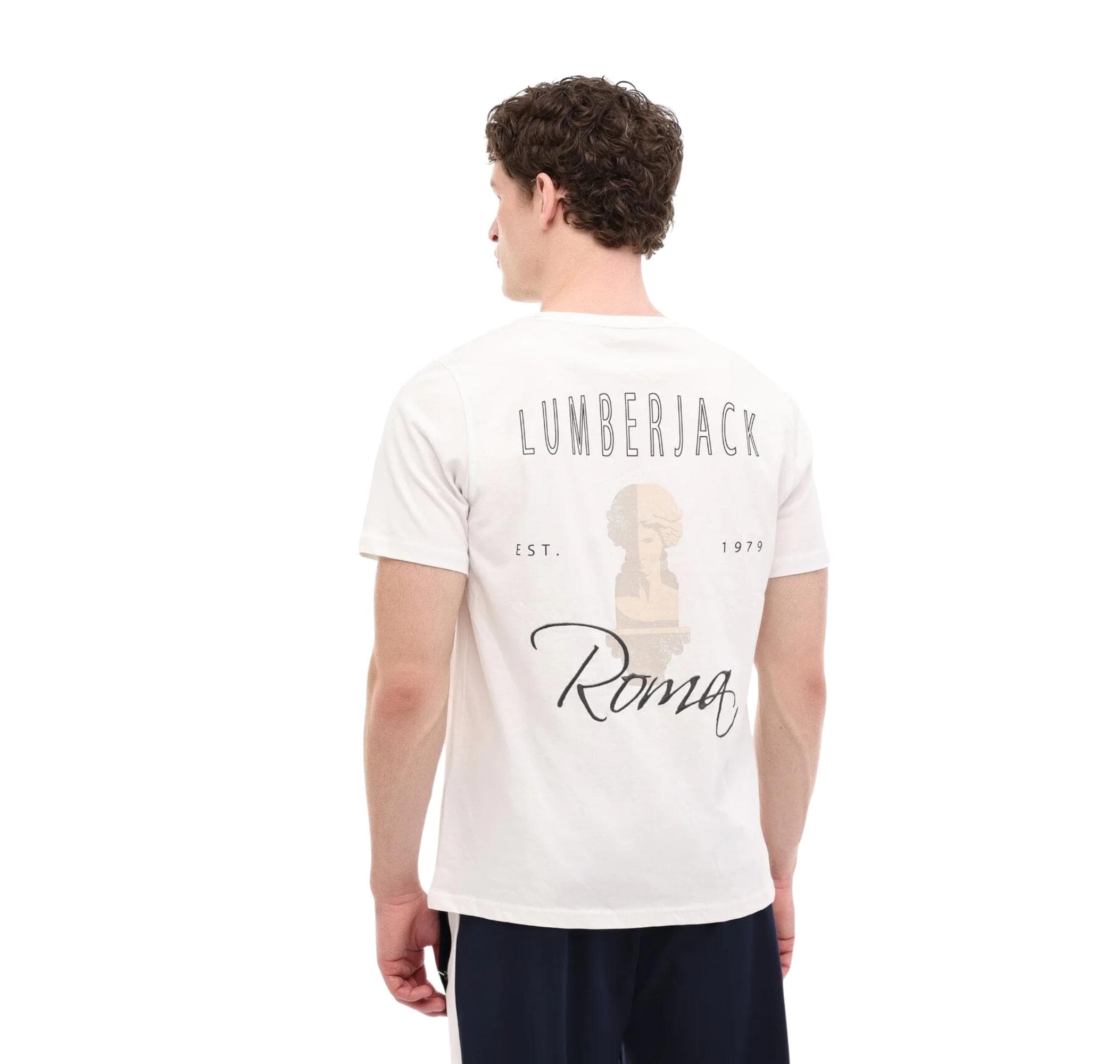 Lumberjack Lumberjack Ml Dex 11Itl1314 6Fx Erkek T-Shirt Beyaz - 3