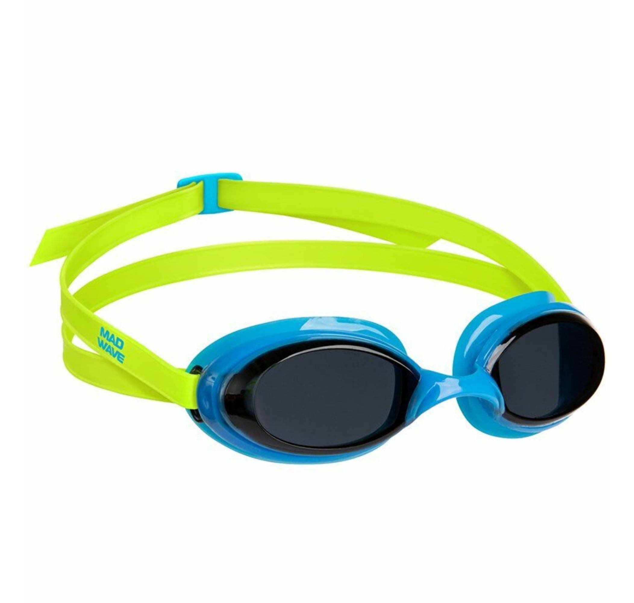 Mad Wave Mad Wave Spın Azure One Size Junior Goggles Çocuk Yüzme Gözlüğü Mavi
