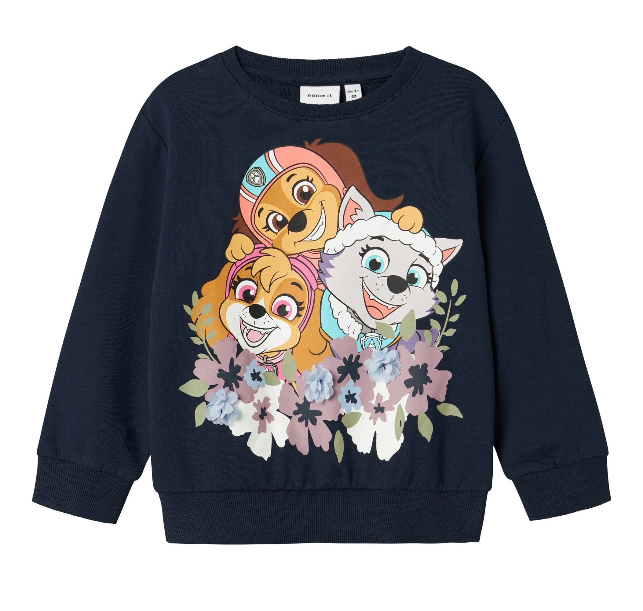 Name It Name It Nmfjura Paw Nreg Sweat Unb Cplg Çocuk Sweatshirt Lacivert