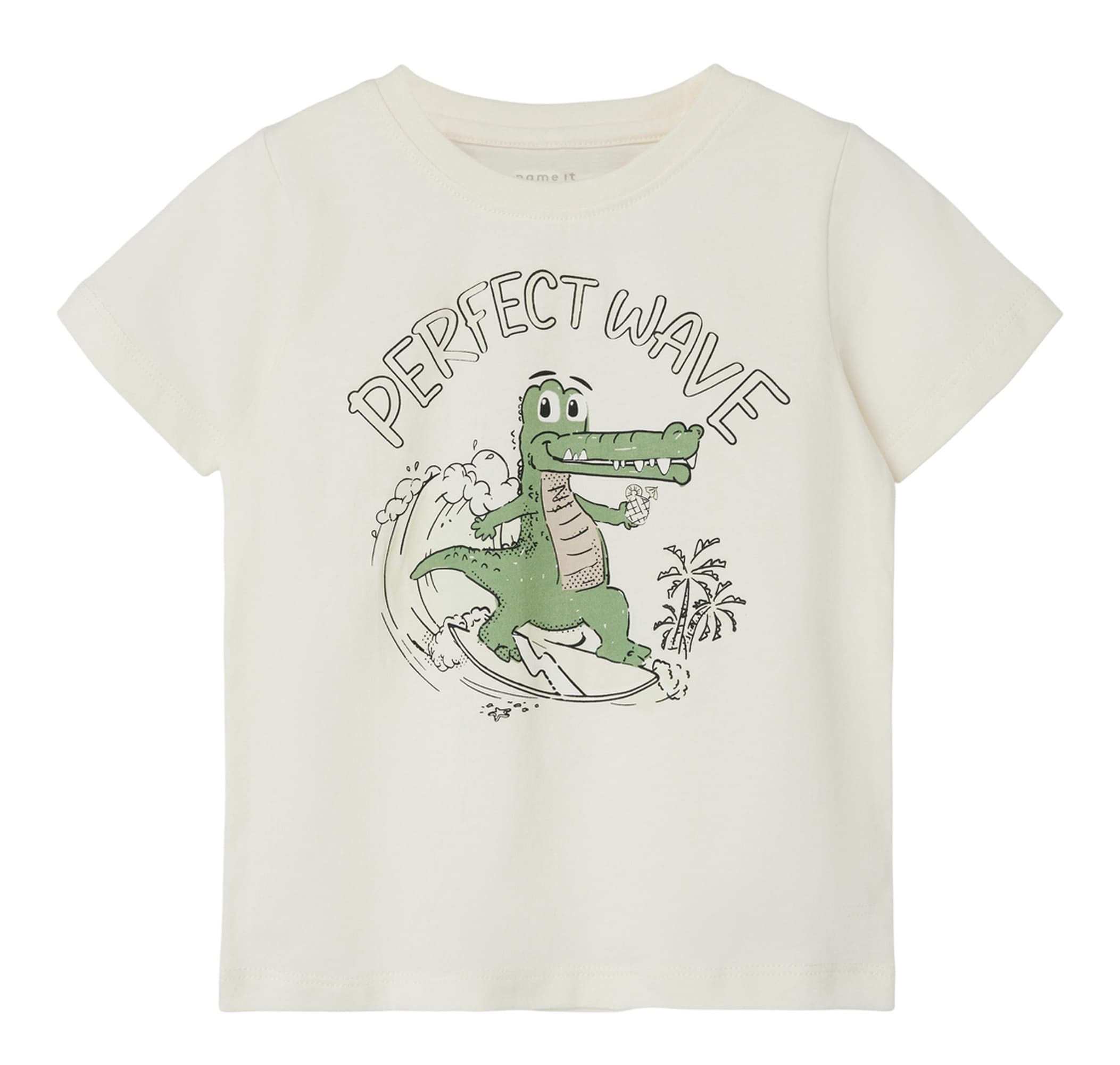 Name It Name It Nmmzıppy Ss Top Bebek T-Shirt Yeşil