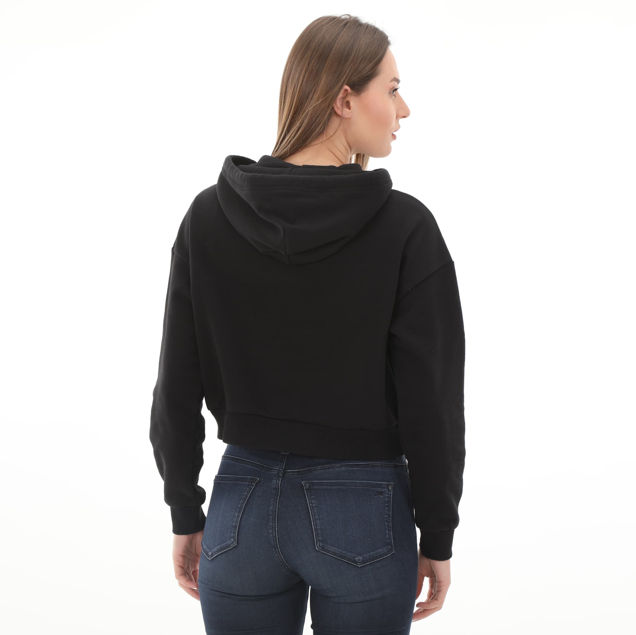 Napapijri Napapijri B-Box W H S Kadın Sweatshirt Siyah - 3