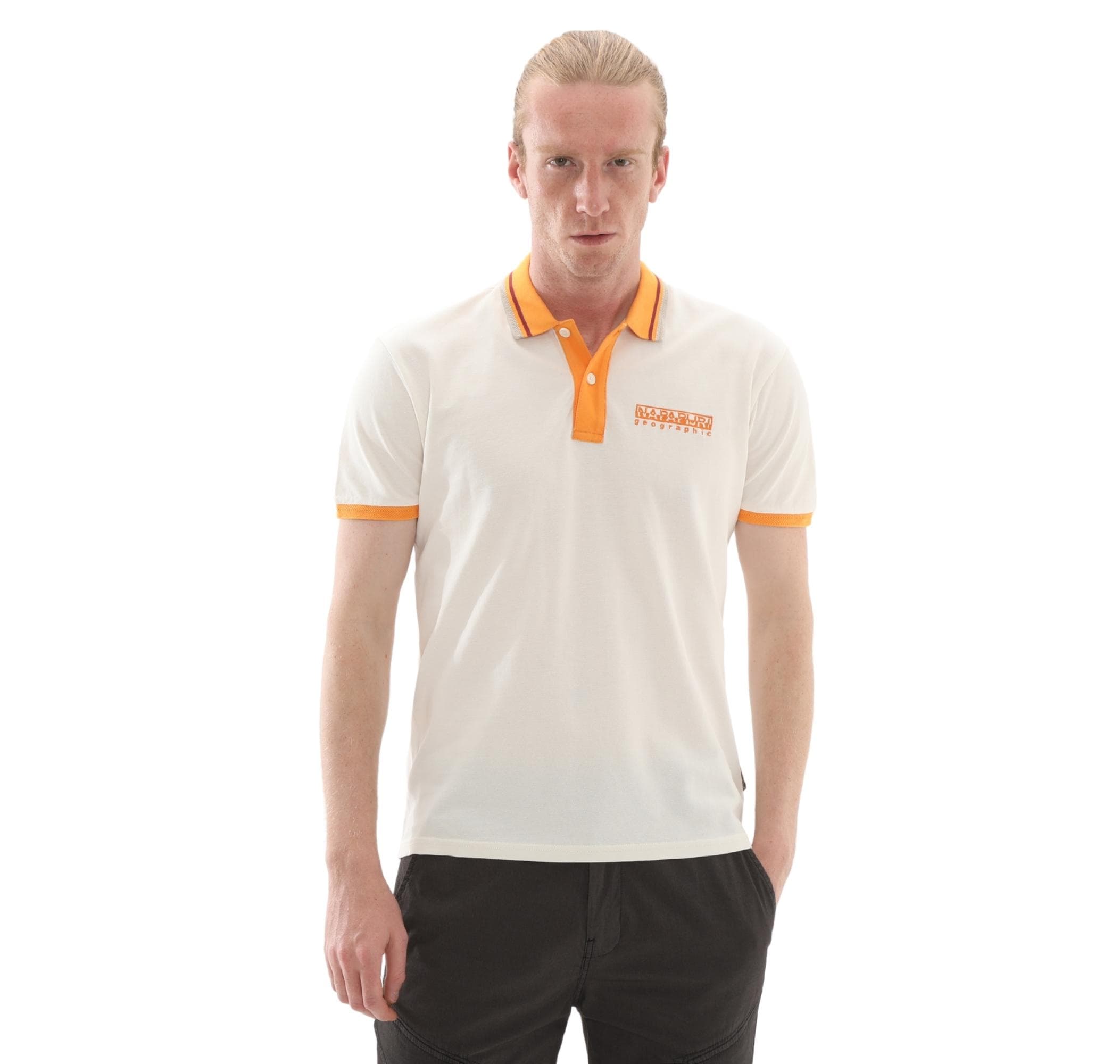 Napapijri Napapijri E-Murlo Ss Erkek T-Shirt Beyaz