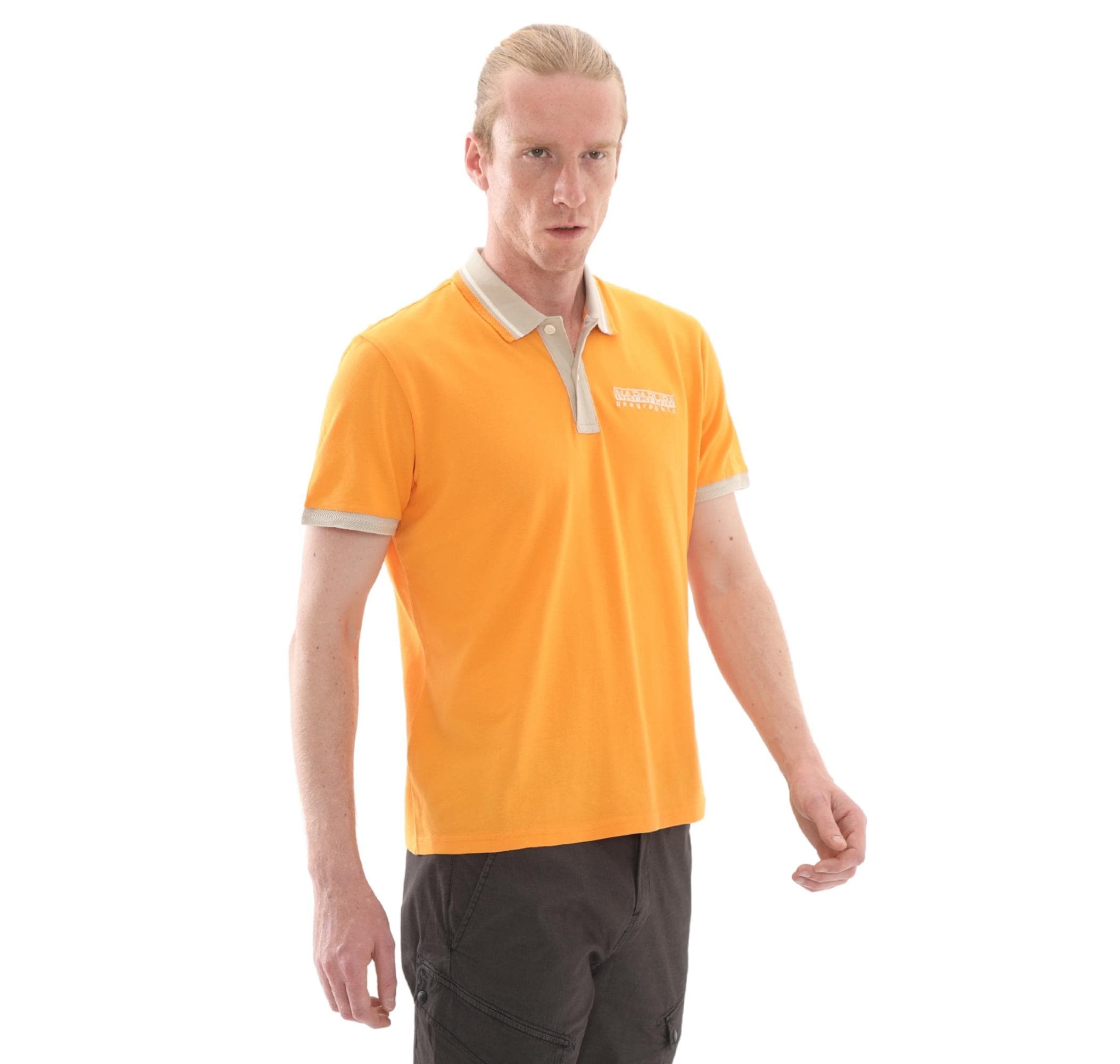 Napapijri Napapijri E-Murlo Ss Erkek T-Shirt Sarı - 3