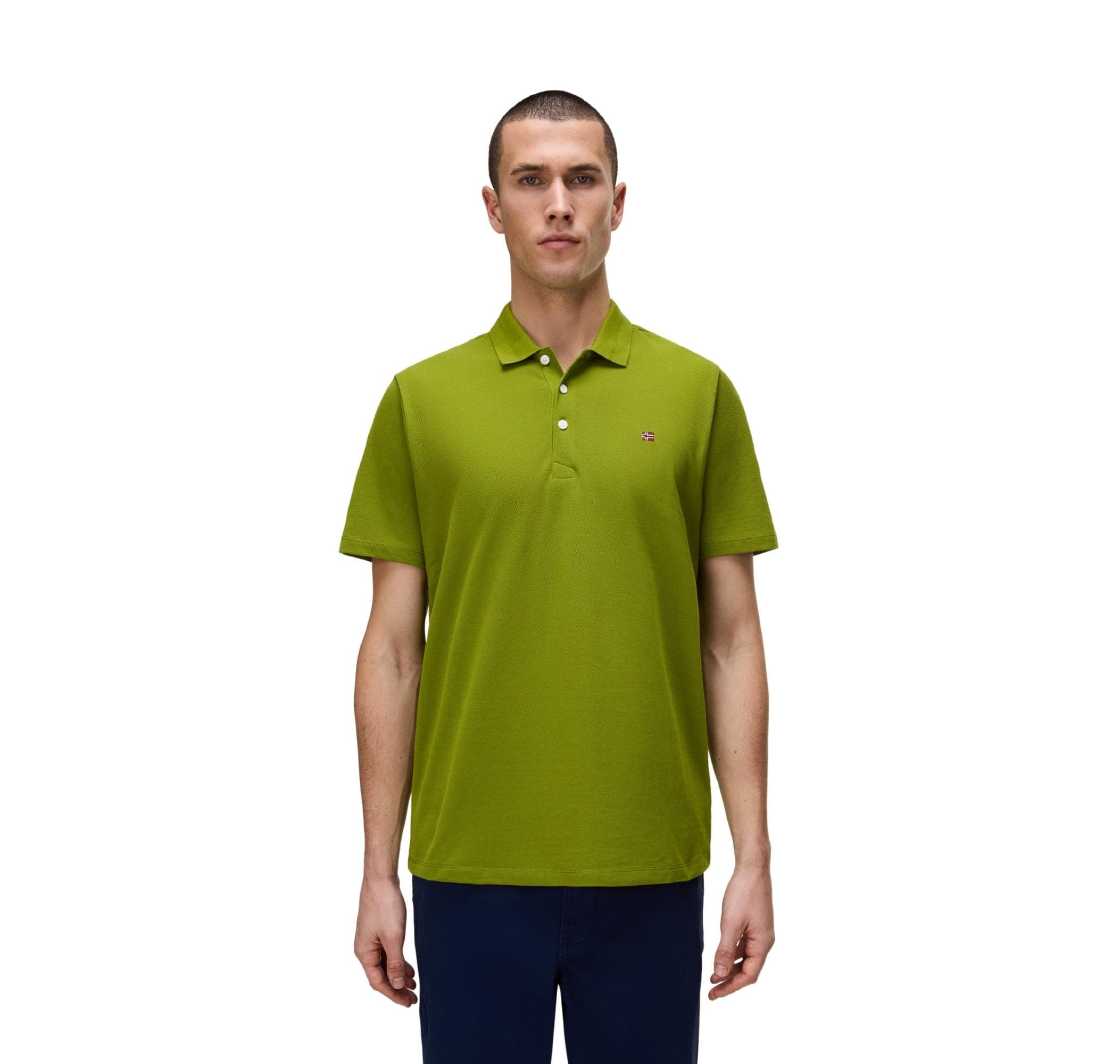 Napapijri Napapijri Ealıs Ss Sum Erkek T-Shirt Yeşil