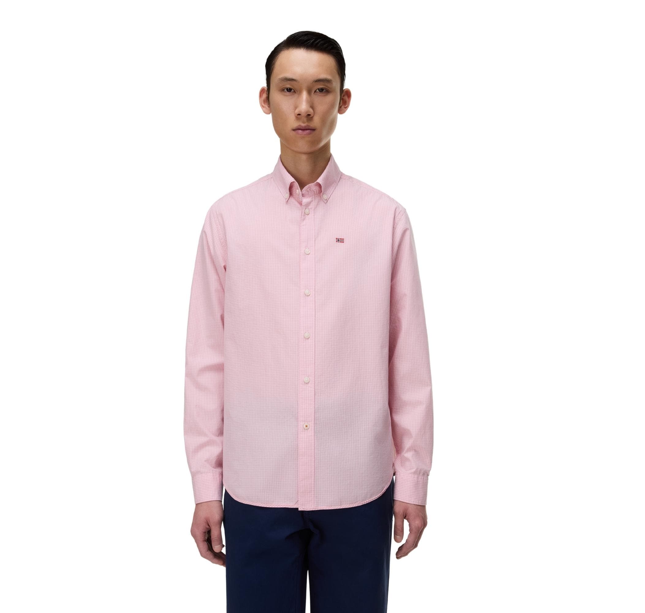 Napapijri Napapijri G-Terra Ls Erkek Gömlek Pembe