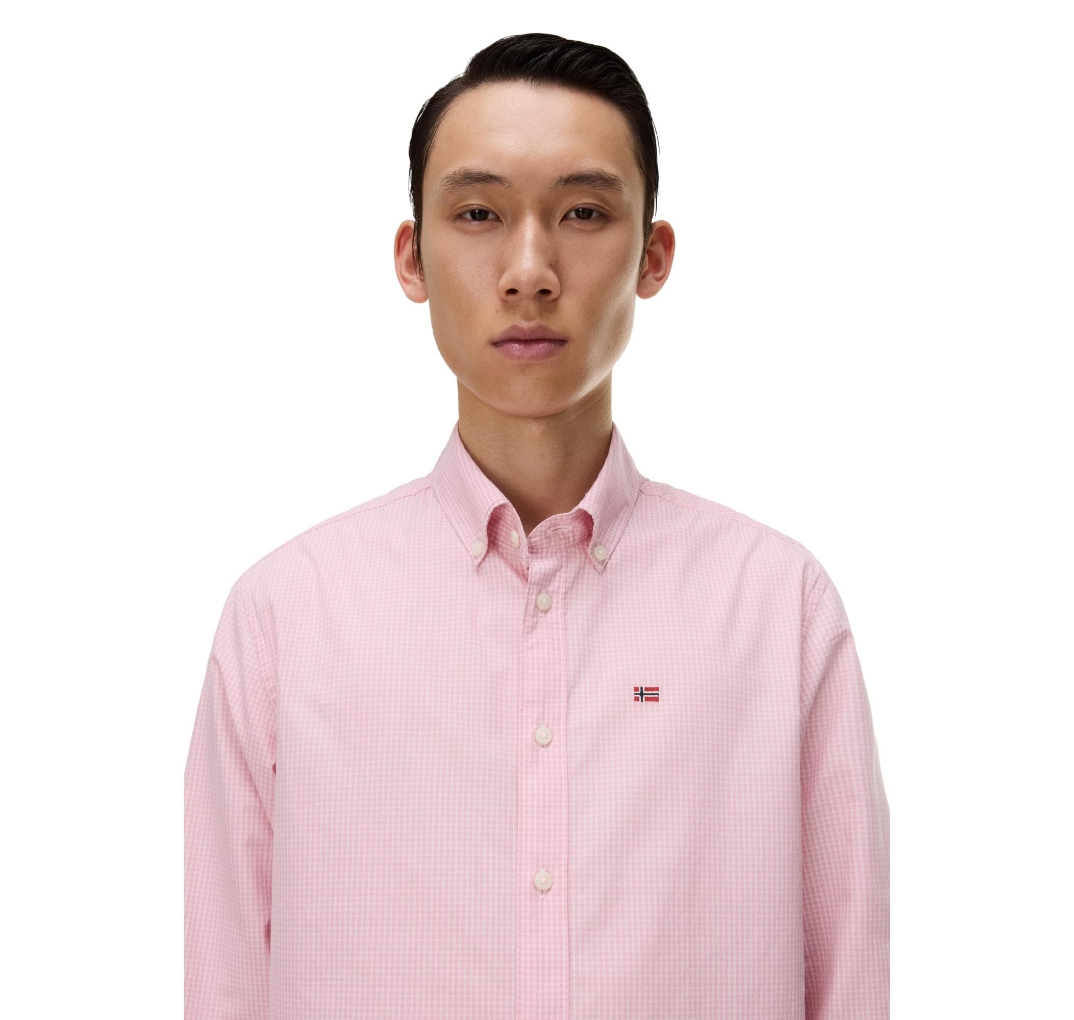Napapijri Napapijri G-Terra Ls Erkek Gömlek Pembe - 3